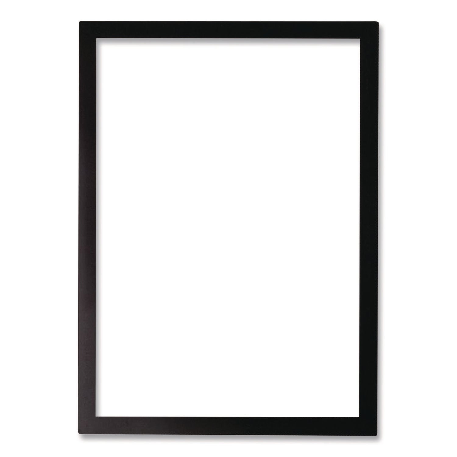djois® by Tarifold SOLO Magnetic Frame, 8.5 x 11 Insert, Black Frame, 5/Pack