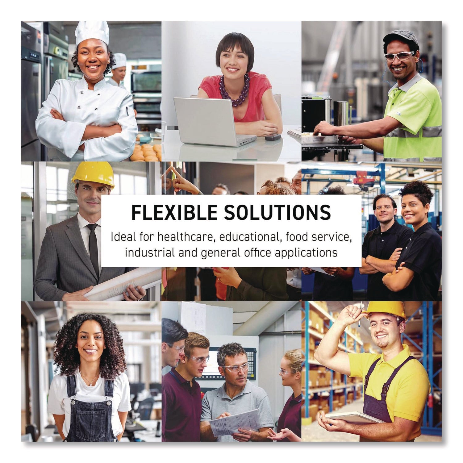 djois® by Tarifold SOLO Magnetic Frame, 8.5 x 11 Insert, Black Frame, 5/Pack