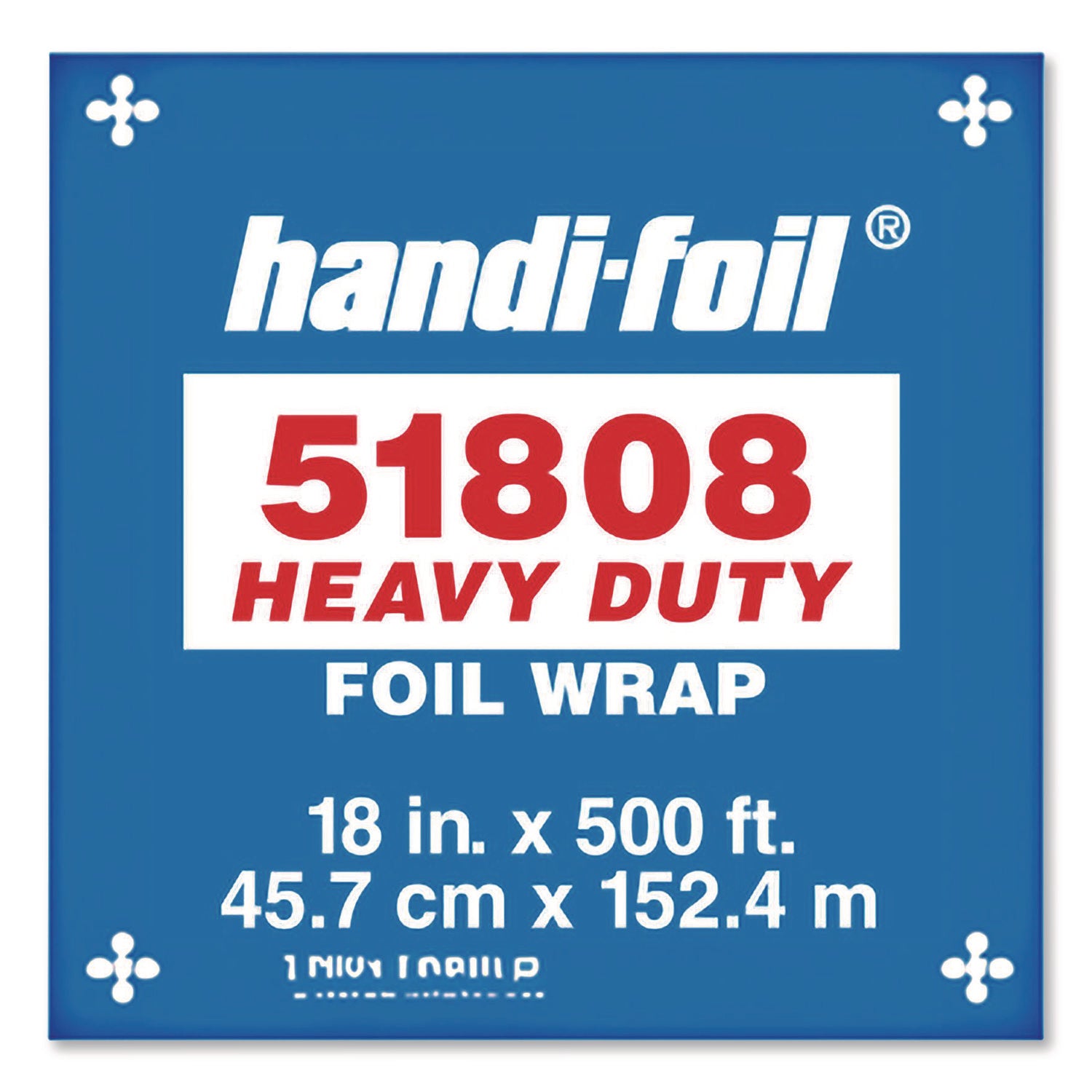 HFA® Heavy Duty Aluminum Foil, 18" x 500 ft