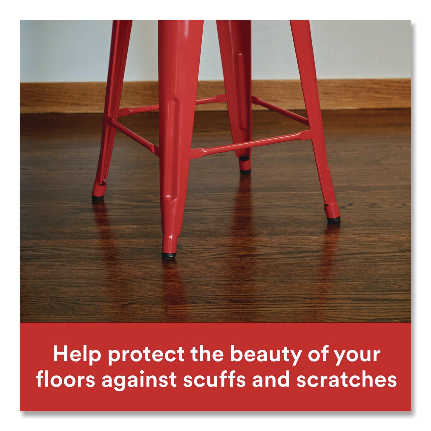 Scotch™ Custom Fit Felt Pads, 1.5" dia, Beige, 30/Pack