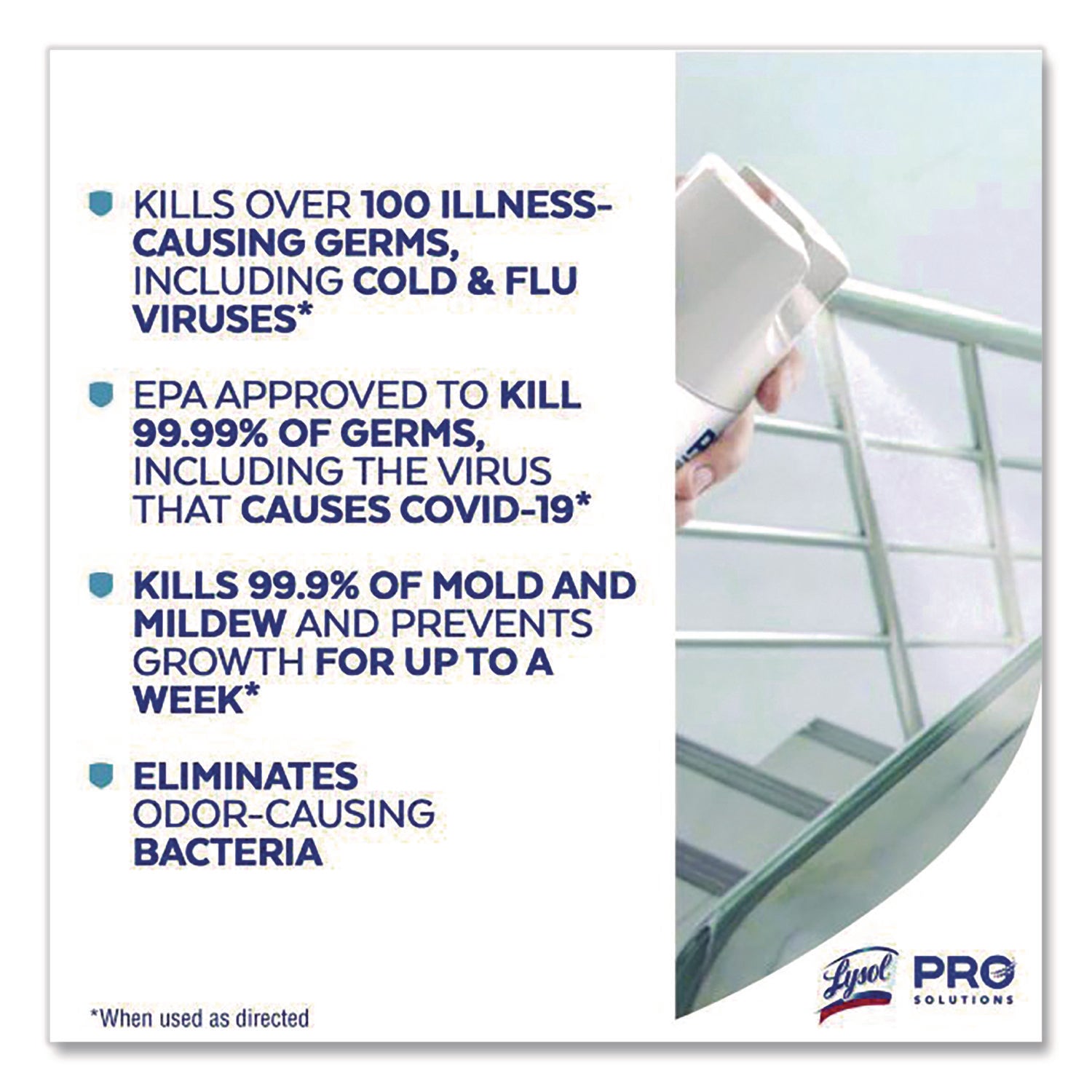 LYSOL® Brand Disinfectant Spray To Go, Crisp Linen Scent, 1.5 oz, Aerosol Spray