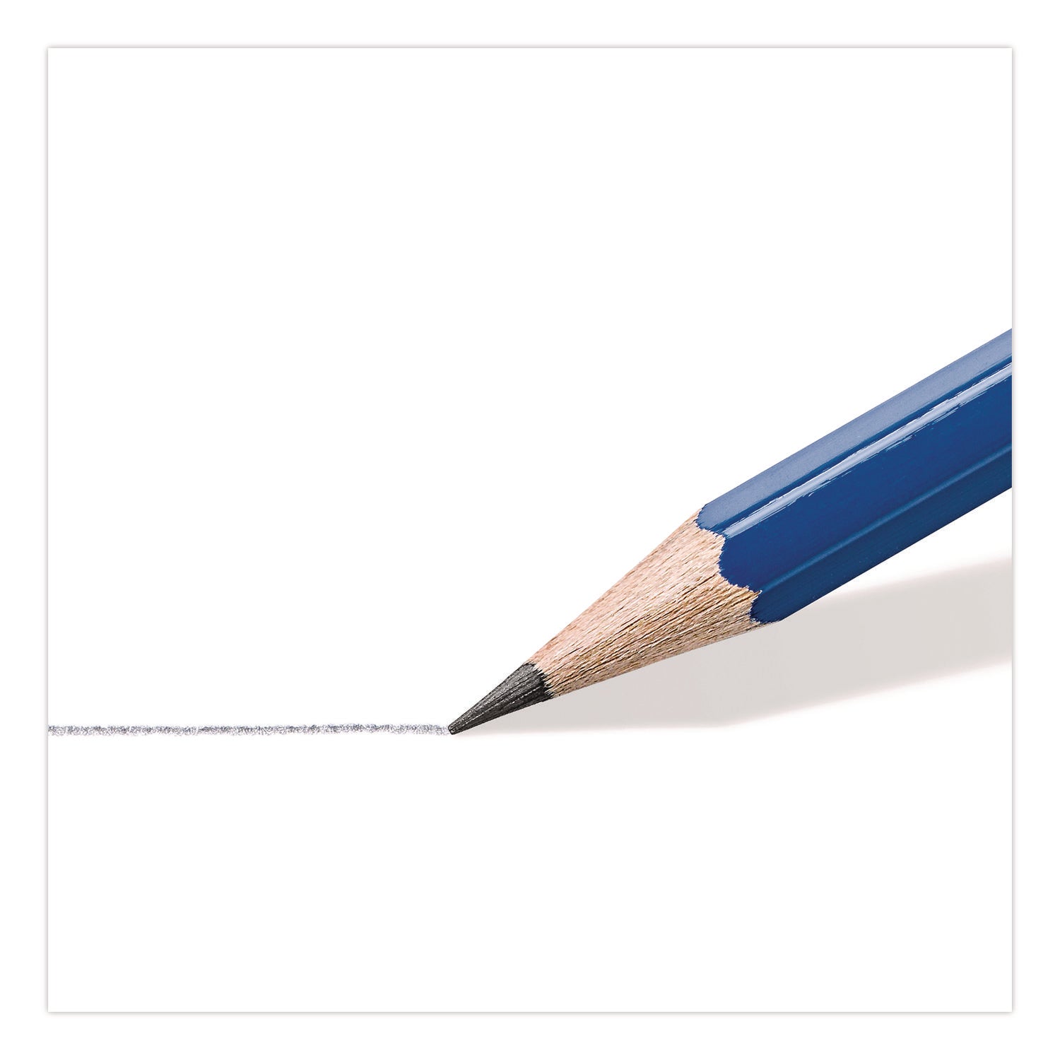 Staedtler® Pre-Sharpened Wooden Pencils with (20) Block Erasers, HB #2 Black Lead, Blue Barrel, 250/Pack