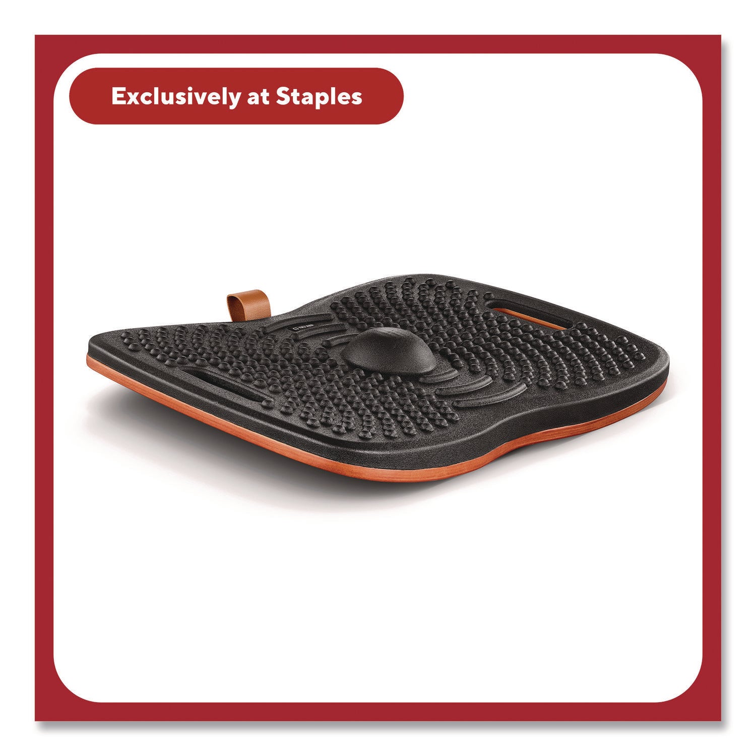 TRU RED™ Anti-Fatigue Balance Board, 19.68 x 13.97, Black