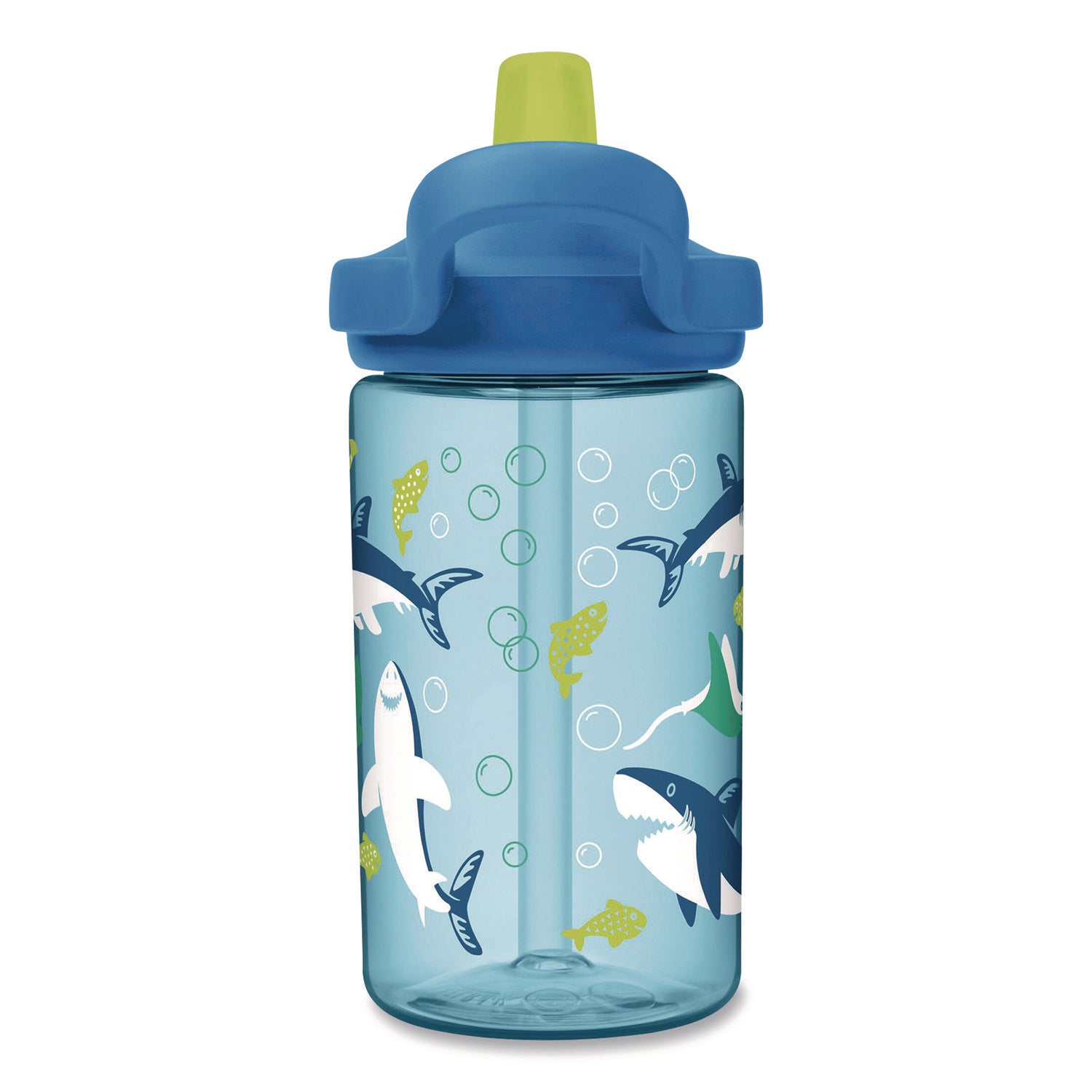 CamelBak® Eddy + Kids Water Bottle, Sharks and Rays Design, 14 oz, Multicolor