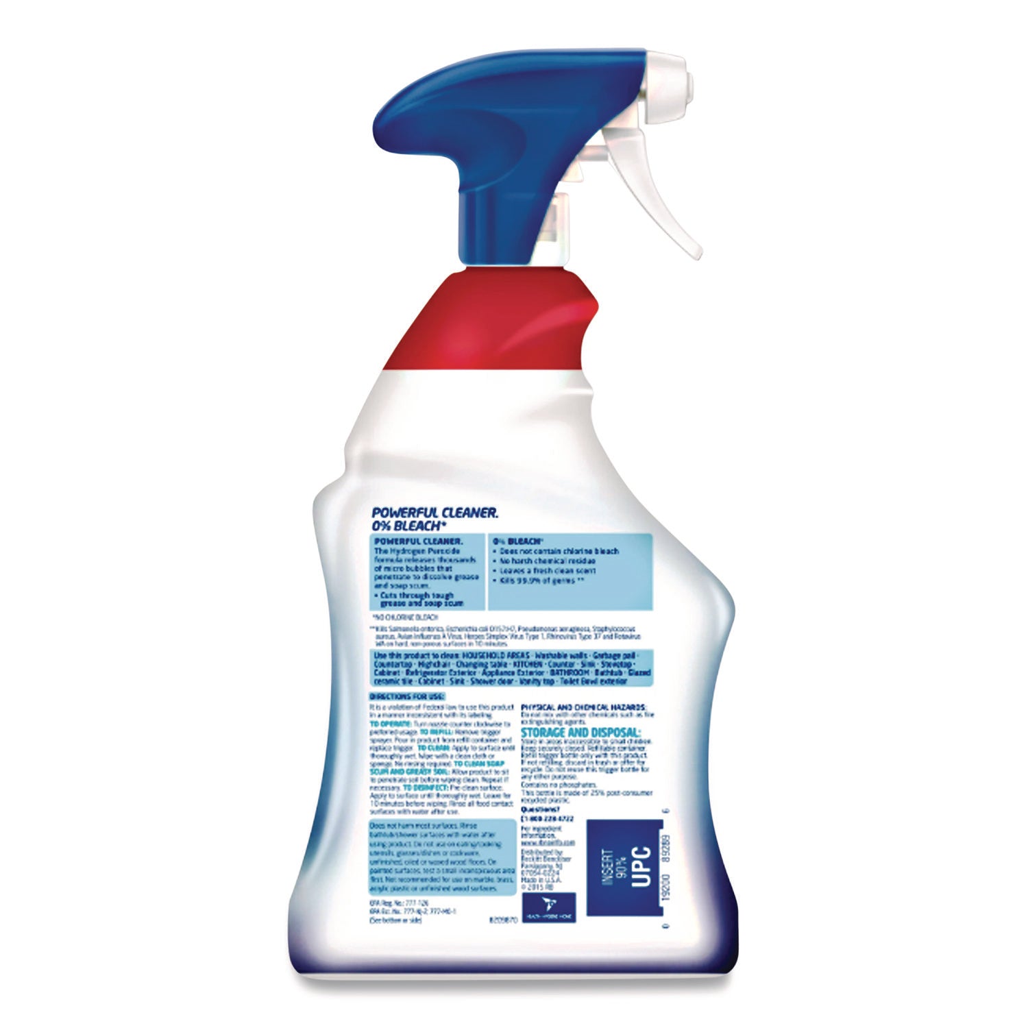 LYSOL® Brand Multi-Purpose Cleaner with Hydrogen Peroxide, Citrus Sparkle Zest Scent, 32 oz Trigger Spray Bottle