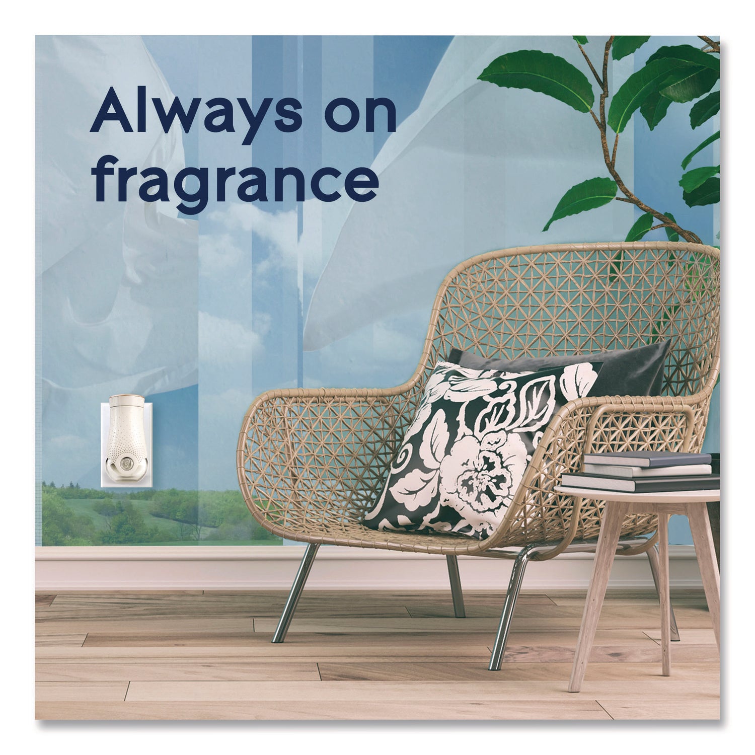 Glade® Plugins Scented Oil Refill, Clean Linen, 0.67 oz, 10/Pack