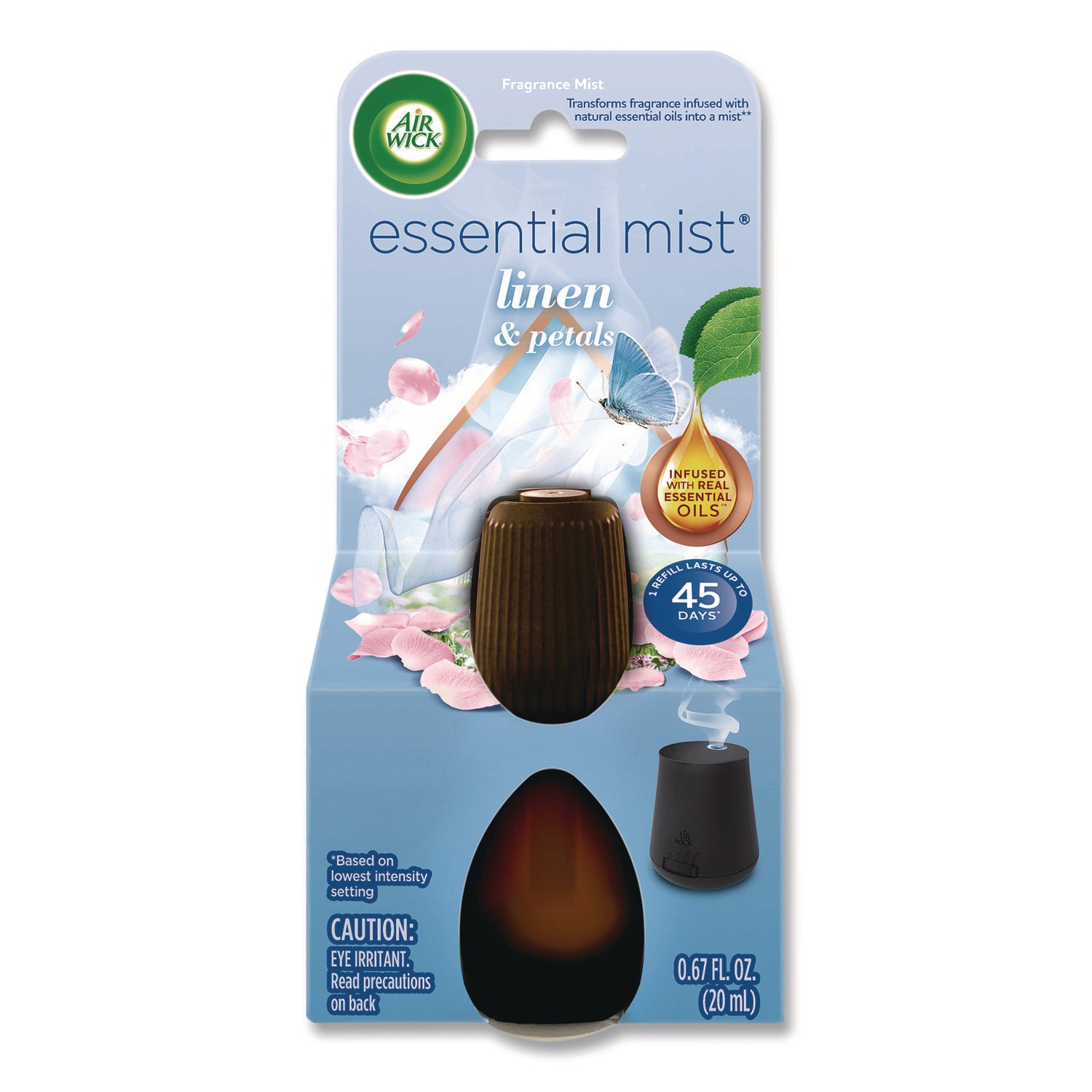 Air Wick® Essential Mist Refill, Linen and Petals, 0.67 oz