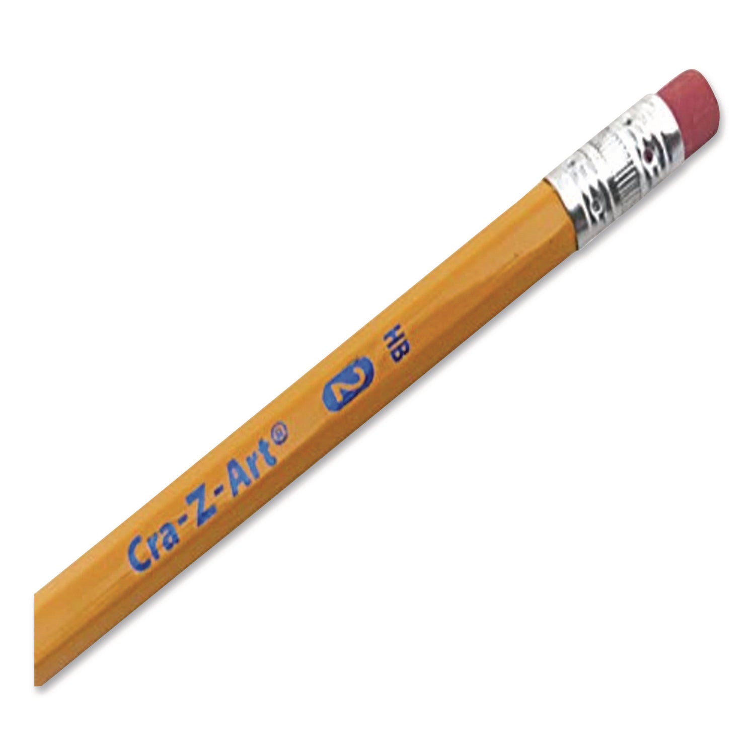 Cra-Z-Art® School Pencils, HB (#2), Black Lead, Yellow Barrel, 750/Box