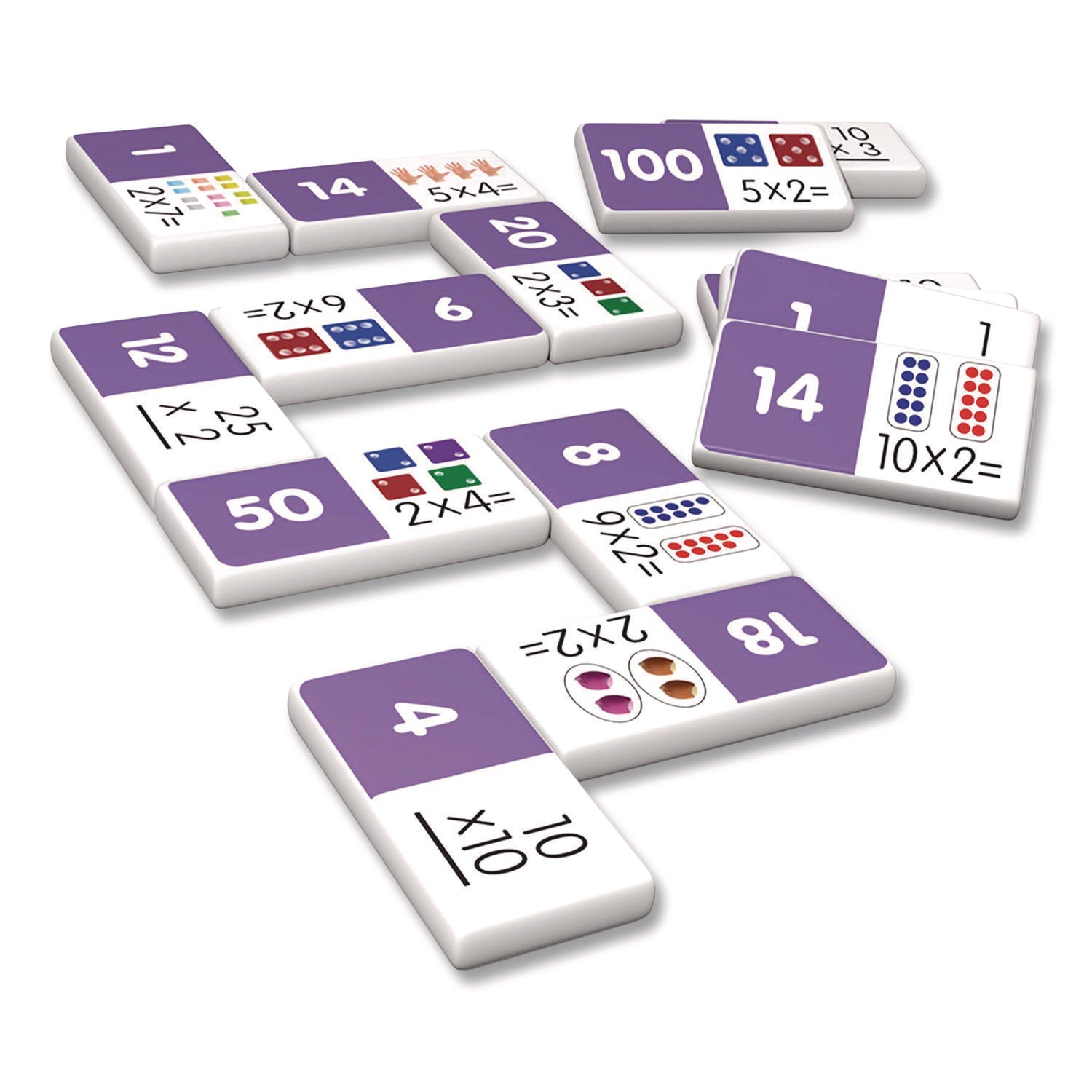 Junior Learning Inc® Multiplication Dominoes, Ages 7 to 9