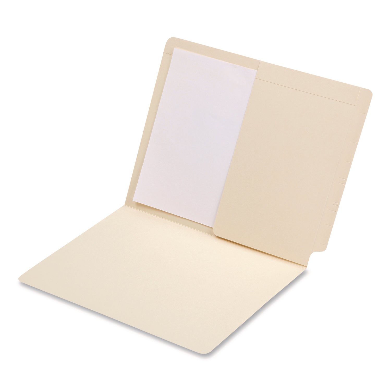 Medical Arts Press® Manila End Tab Pocket Folder, Right Pocket, Straight Tabs, Letter Size, Manila, 50/Box
