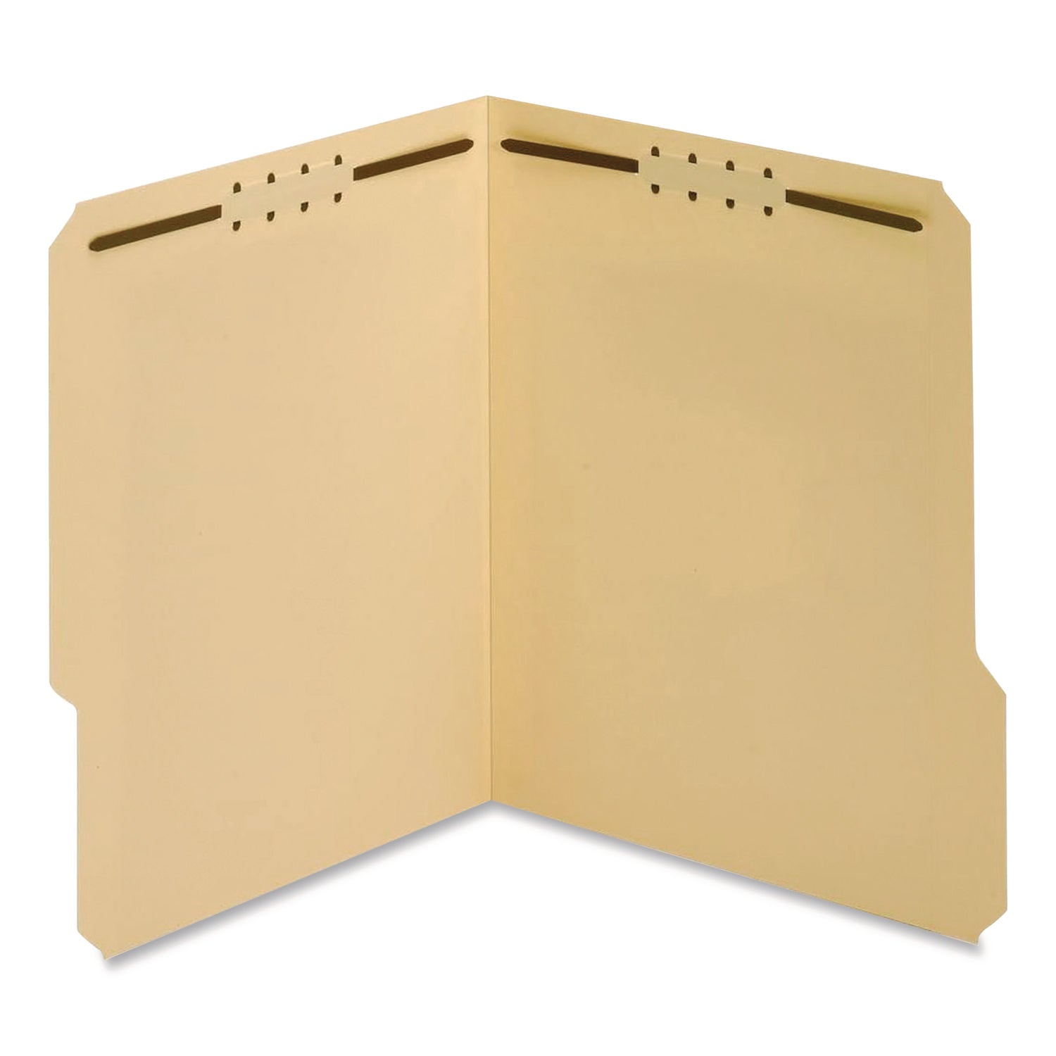 Pendaflex® Manila Fastener Folders, 0.75" Expansion, 2 Fasteners, Letter Size, Manila Exterior, 50/Box