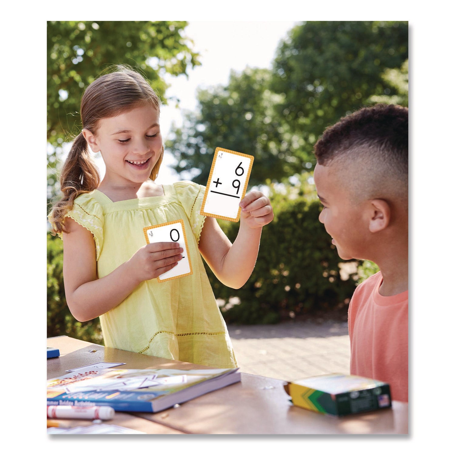 Carson-Dellosa Education Addition 0 to 12 Flash Cards, 3.25  x 5.25, Assorted Colors, 54 Cards