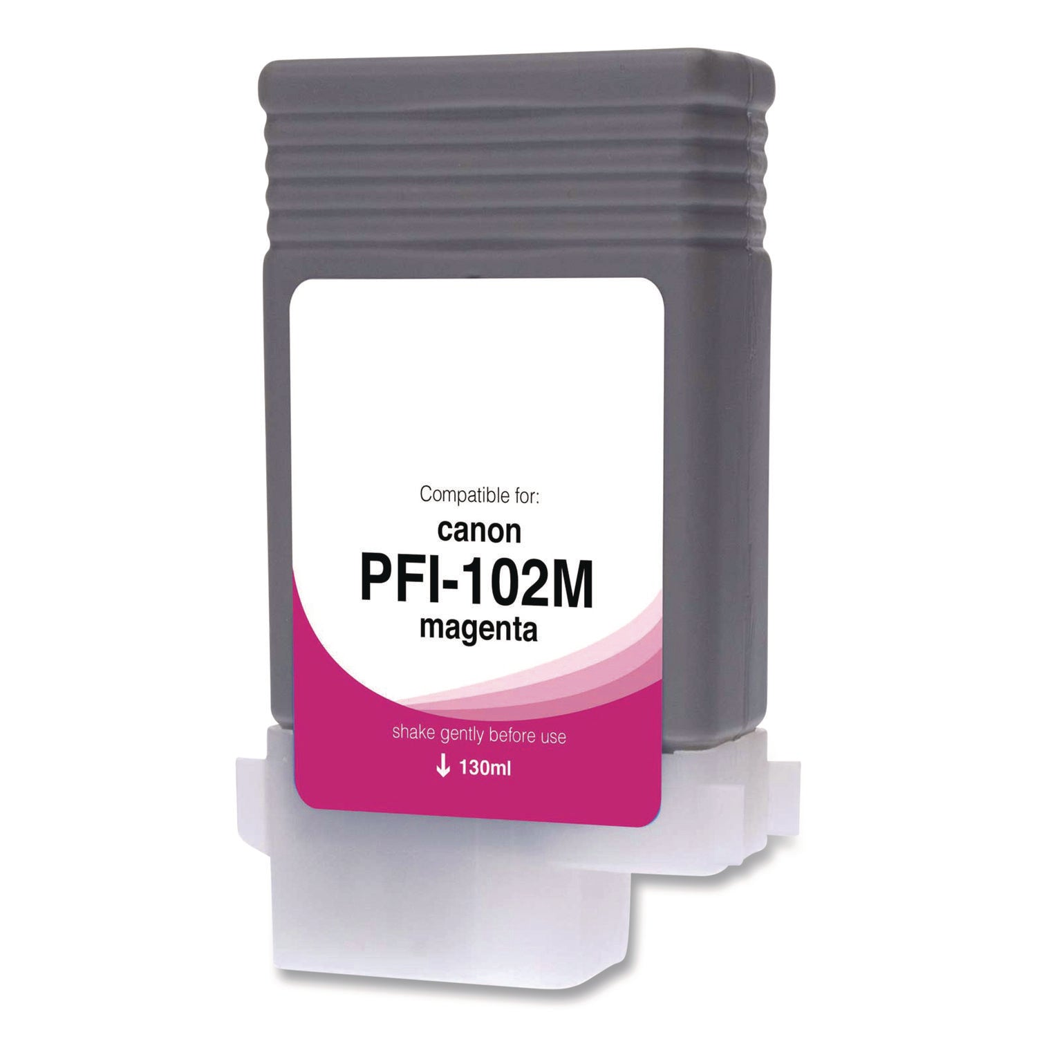 Innovera® Compatible Magenta Ink, Replacement for PFI-102 (0897B001), 130 mL
