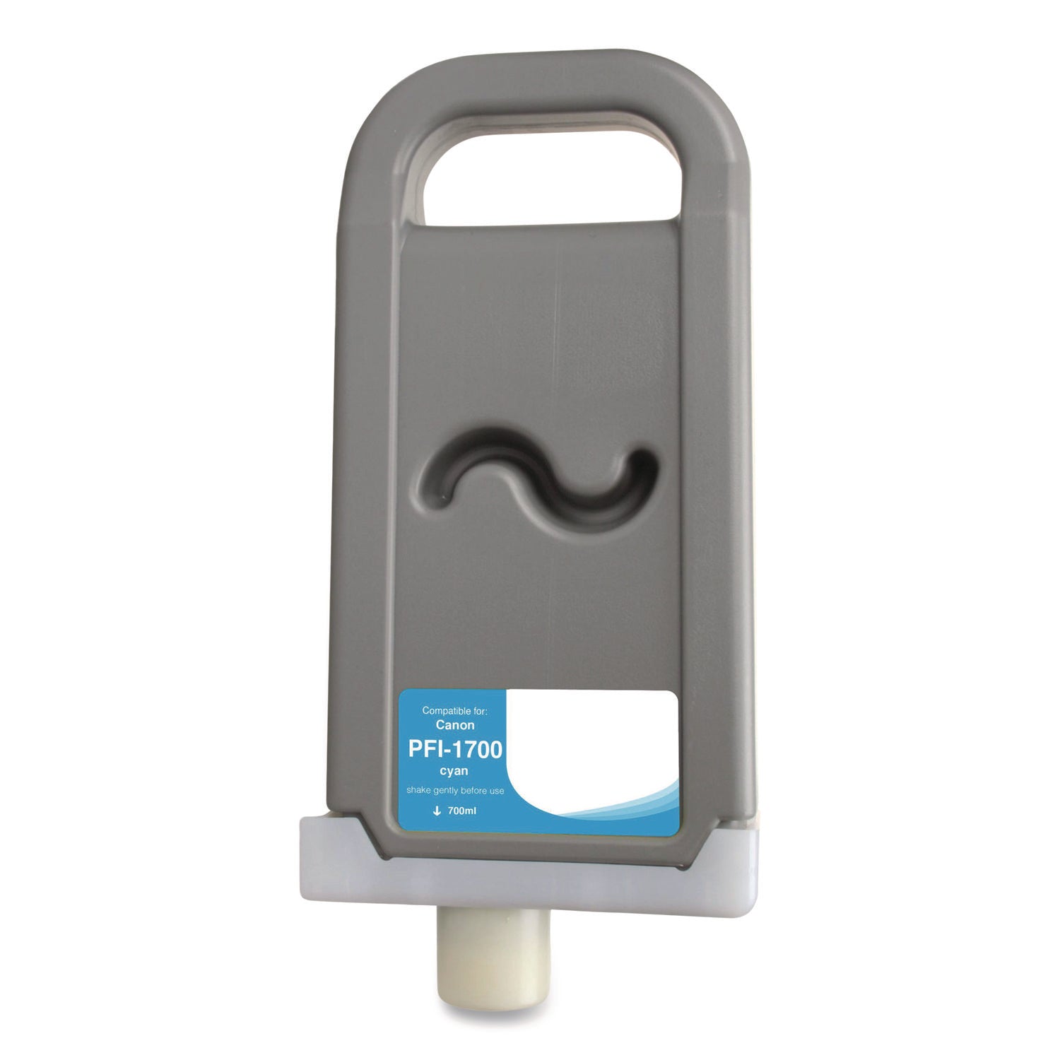 Innovera® Compatible Cyan Ink, Replacement for PFI-1700 (0776C001AA), 700 mL
