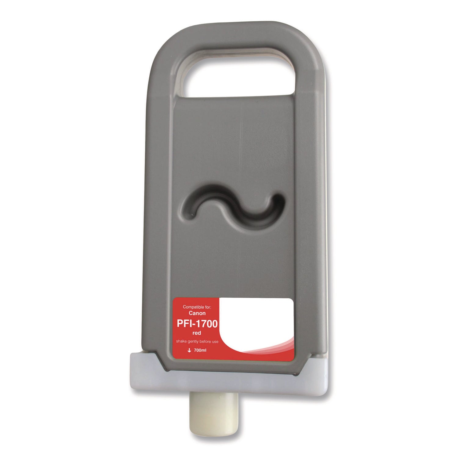 Innovera® Compatible Red Ink, Replacement for PFI-1700 (0783C001AA), 700 mL