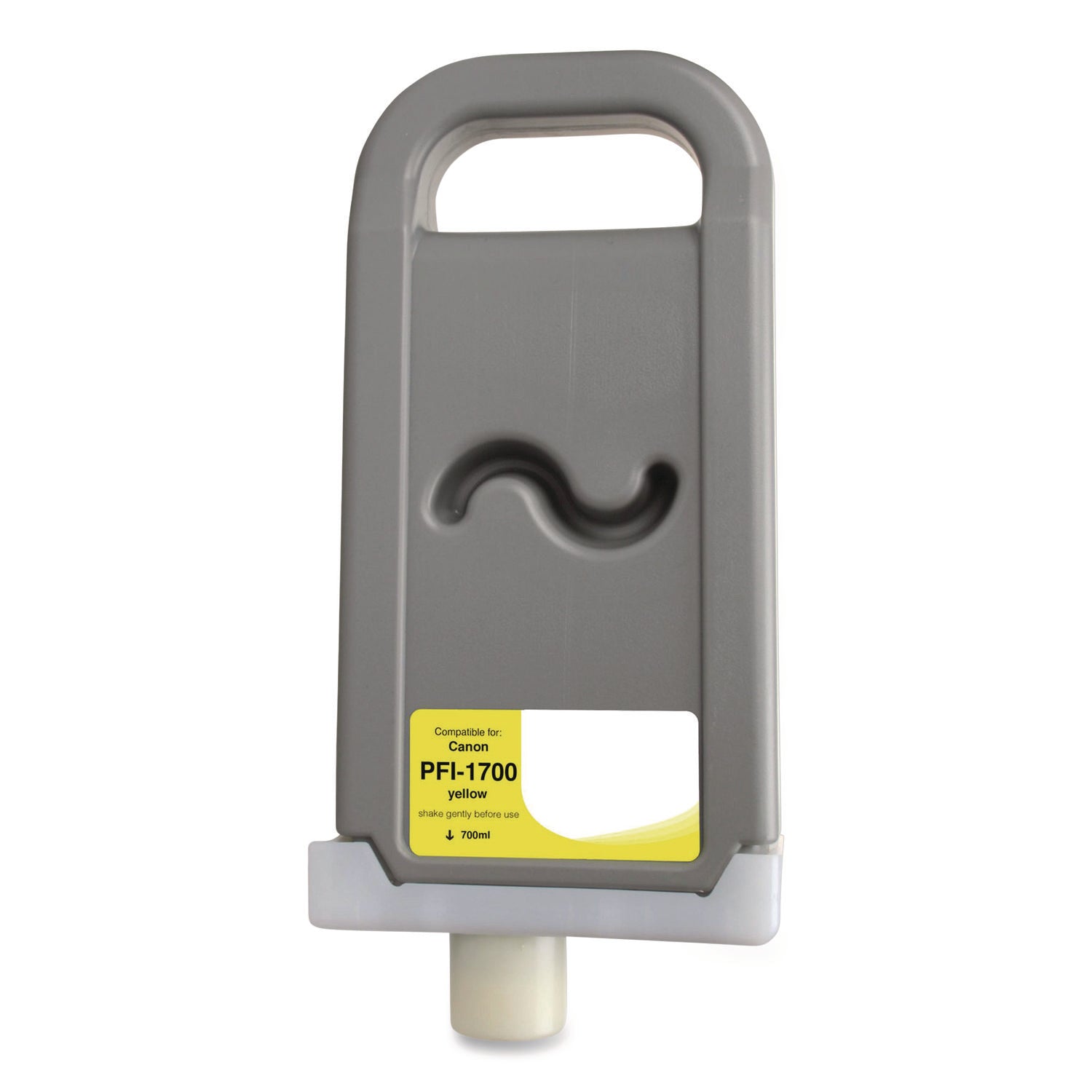 Innovera® Compatible Yellow Ink, Replacement for PFI-1700 (0778C001AA), 700 mL
