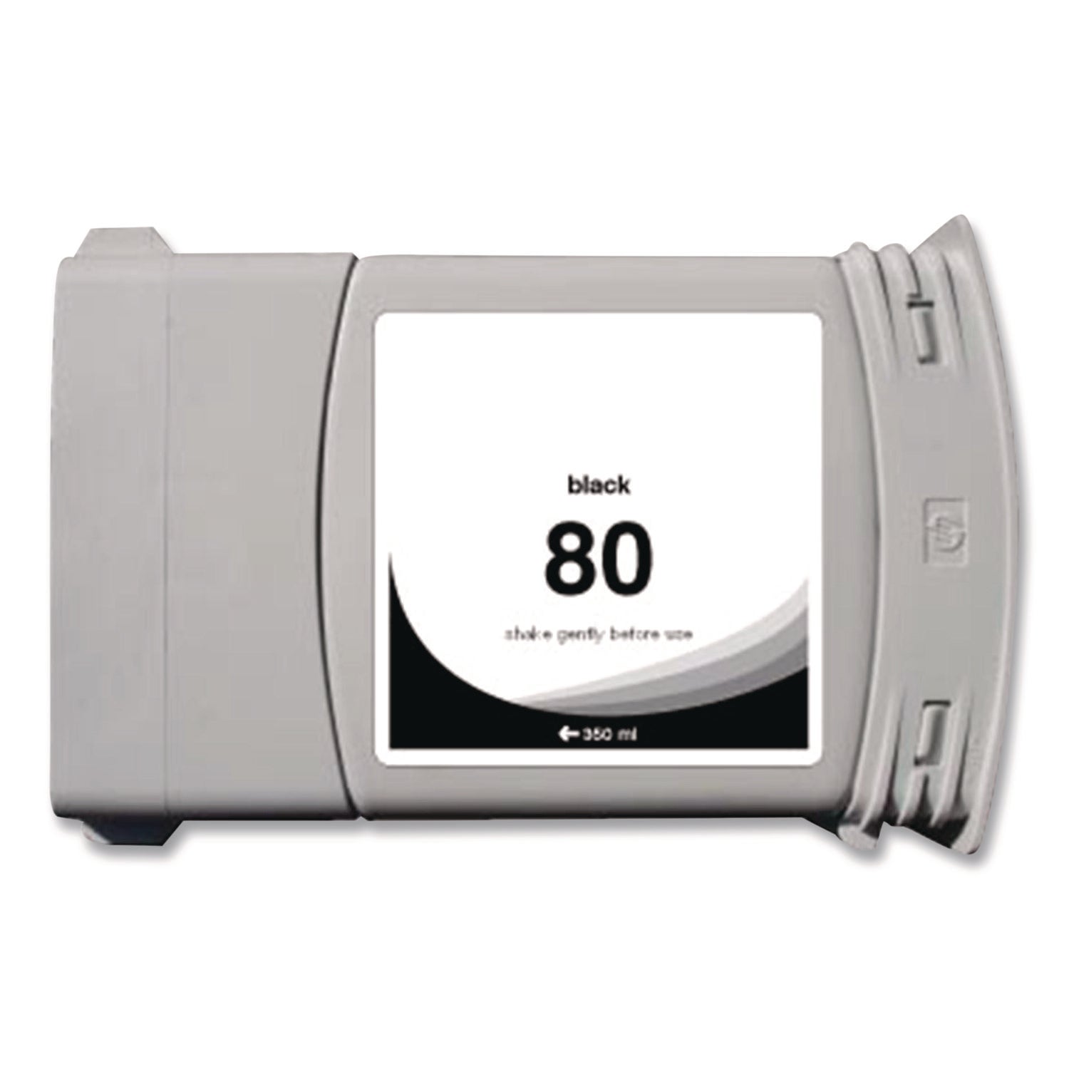 Innovera® Remanufactured Black High-Yield Ink, Replacement for 80 (C4871A), 350 mL