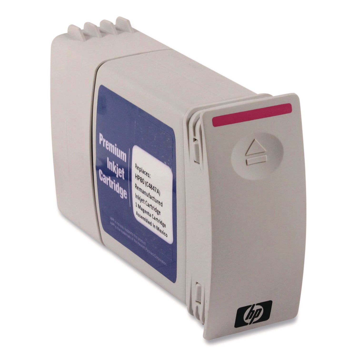 Innovera® Remanufactured Magenta High-Yield Ink, Replacement for 80 (C4847A), 350 mL