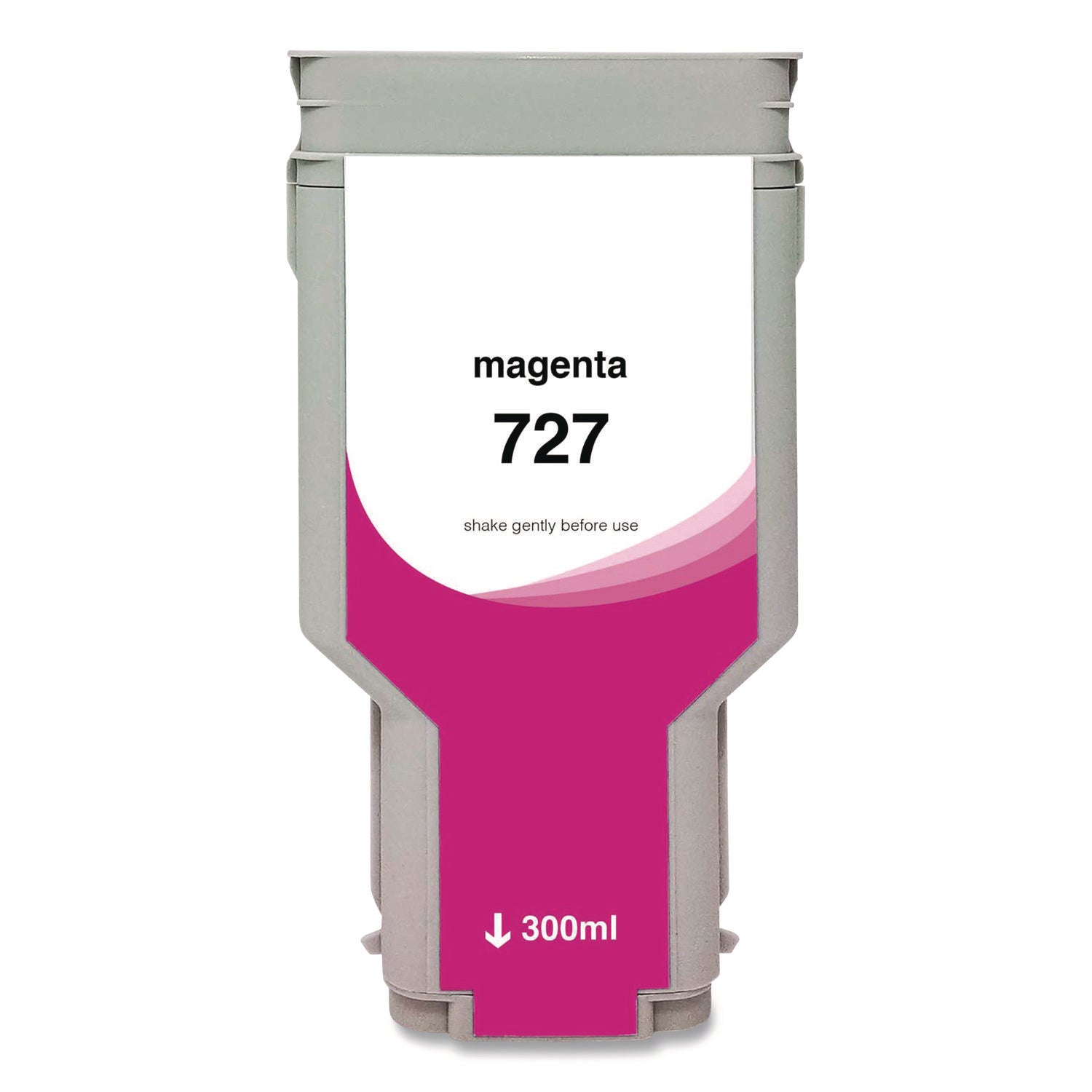 Innovera® Compatible Magenta High-Yield Ink, Replacement for 727XL (F9J77A), 300 mL