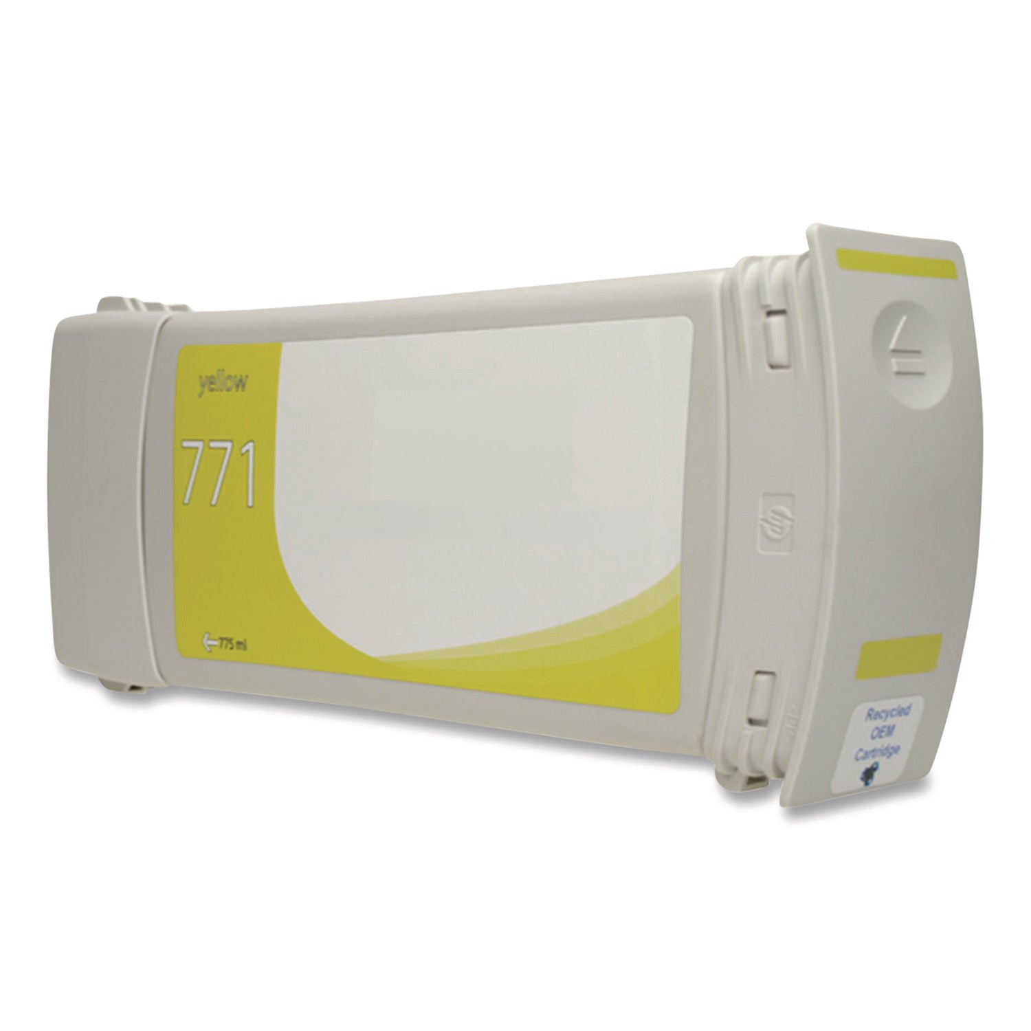 Innovera® Remanufactured Yellow Ink, Replacement for 771 (CE040A, B6Y18A) 775 mL
