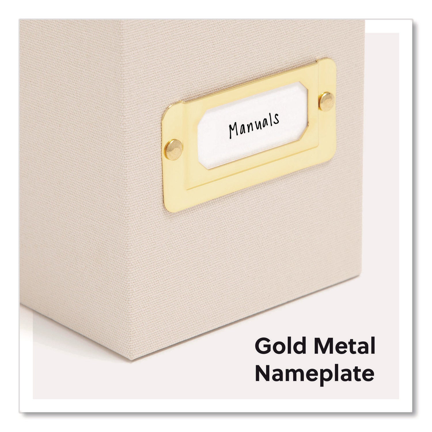 Smead Flip Top Box, Letter Files, 13 x 3.7 x 10, Beige