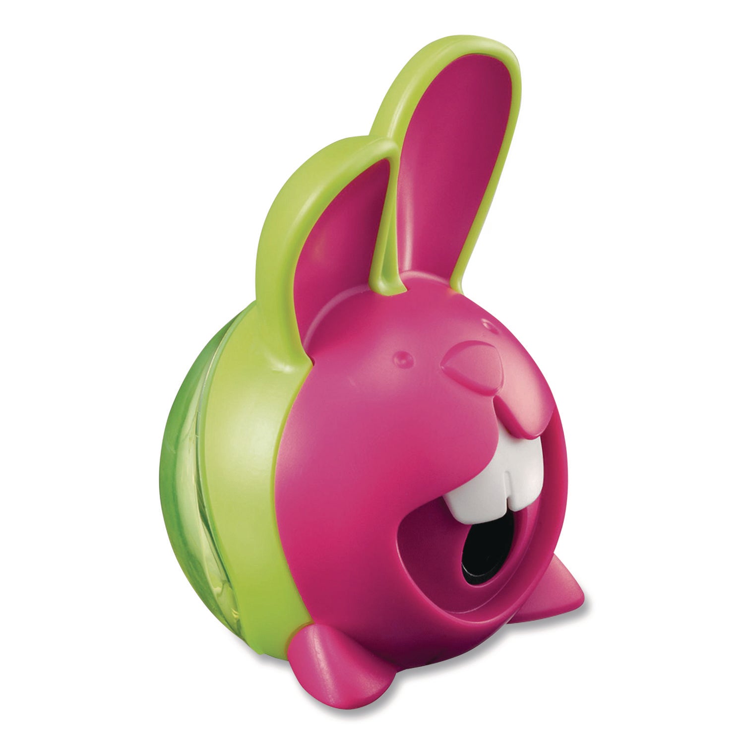 Maped Helix Croc Croc Chomp Rabbit 1-Hole Canister Pencil Sharpener, 3.74 x 1.8 x 4.92, Randomly Assorted Colors