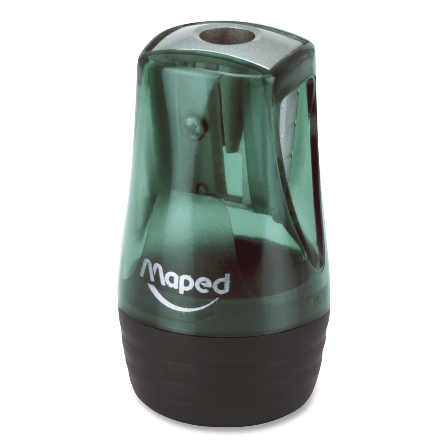 Maped Helix Tonic 1-Hole Canister Pencil Sharpener, 2.56 x 1.25 x 4.92, Randomly Assorted Colors