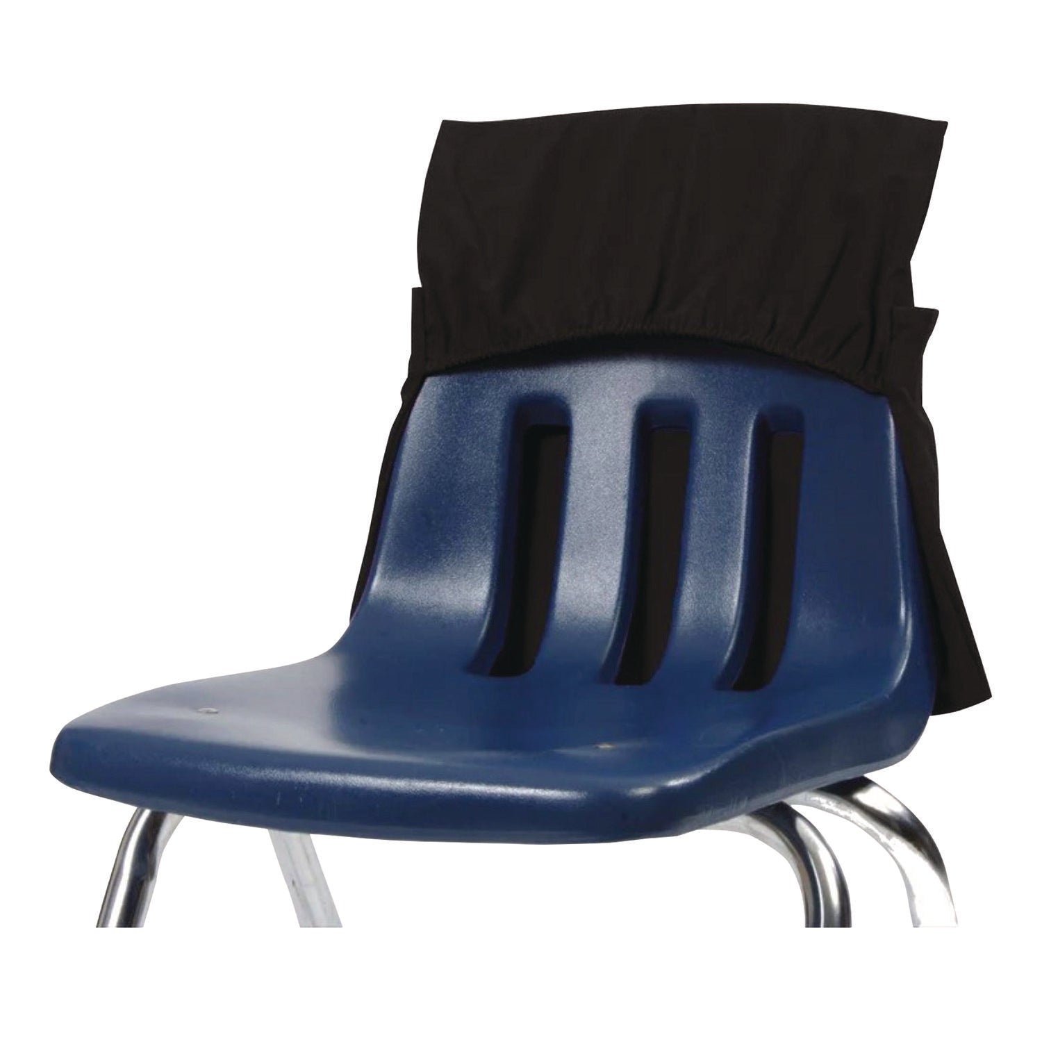 Victor® Elastic-Back Seat Sack for Chairs 12" to 17" Wide, 11 x 15.5 x 14, Fabric, Black