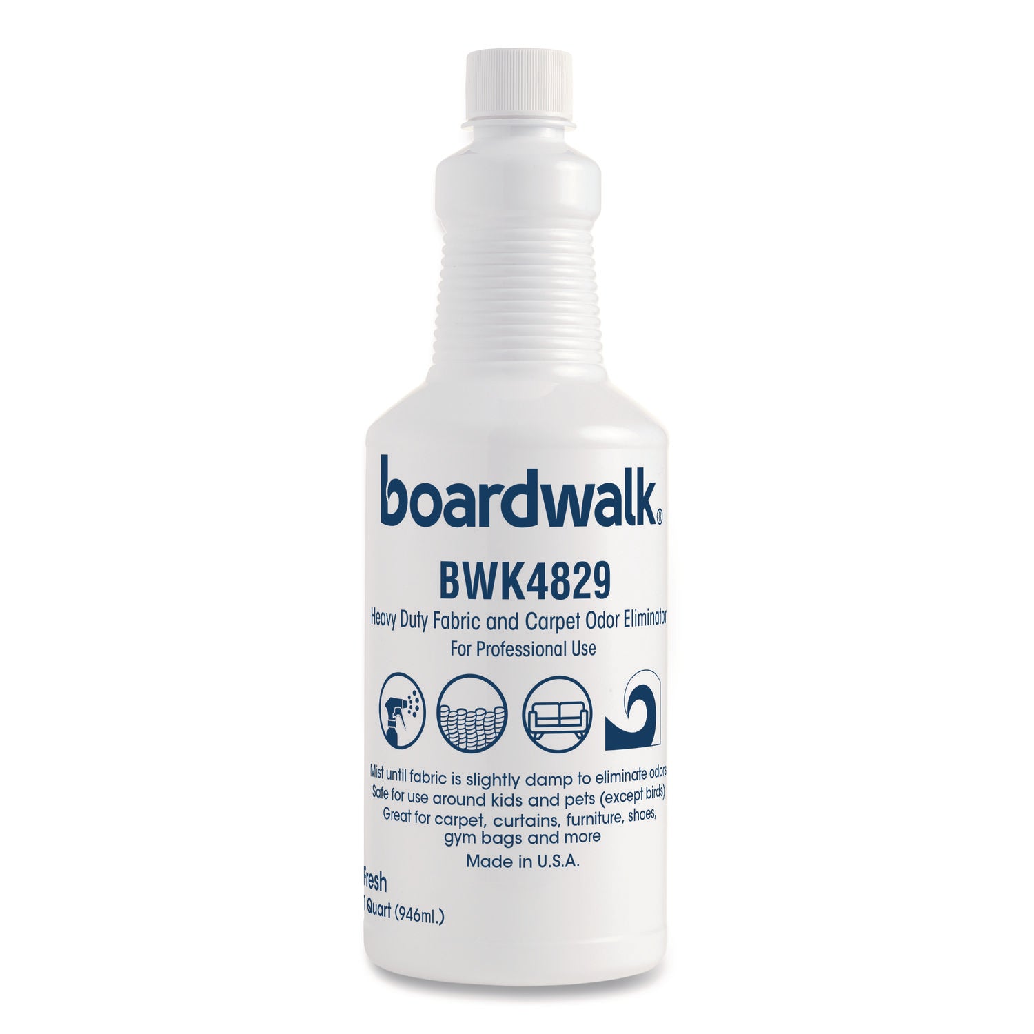 Boardwalk® Super Odor Eliminator, Fresh Scent, 32 oz Bottle, 6/Carton