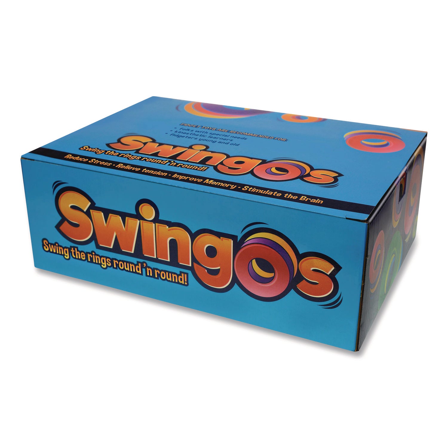 TPG Creations™ Swingos Fidget Toy, Small, Assorted Colors, 24/Carton