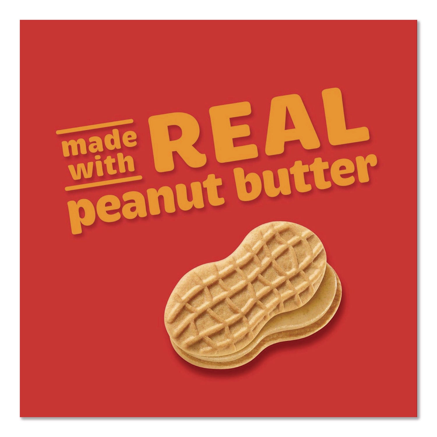 Nabisco® Nutter Butter, Peanut Butter, 1.9 oz, 4 Cookies/Pack, 10 Packs/Box