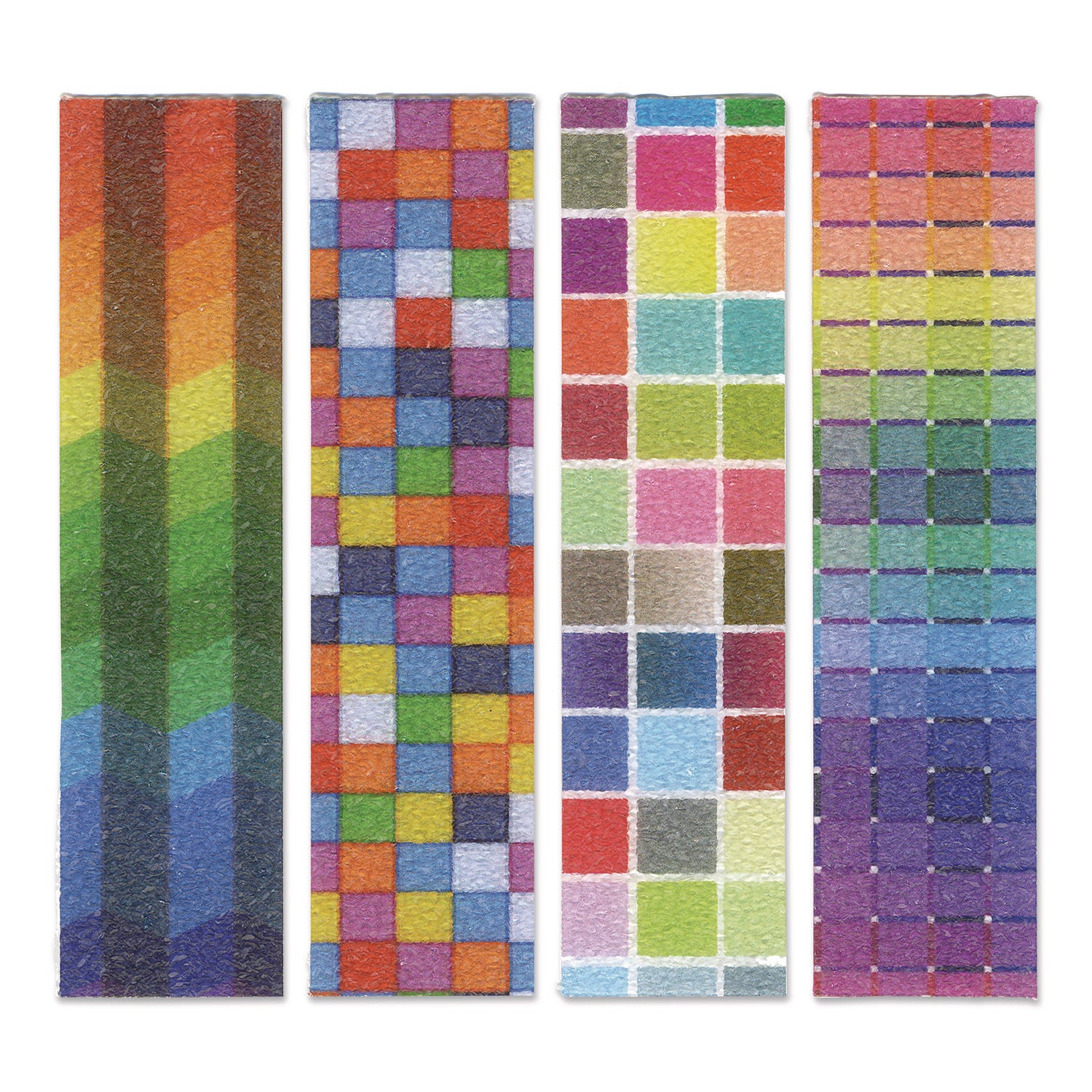 TPG Creations™ Zen Strips, Sandy Brights Rainbow Assorted Colors, 80/Carton