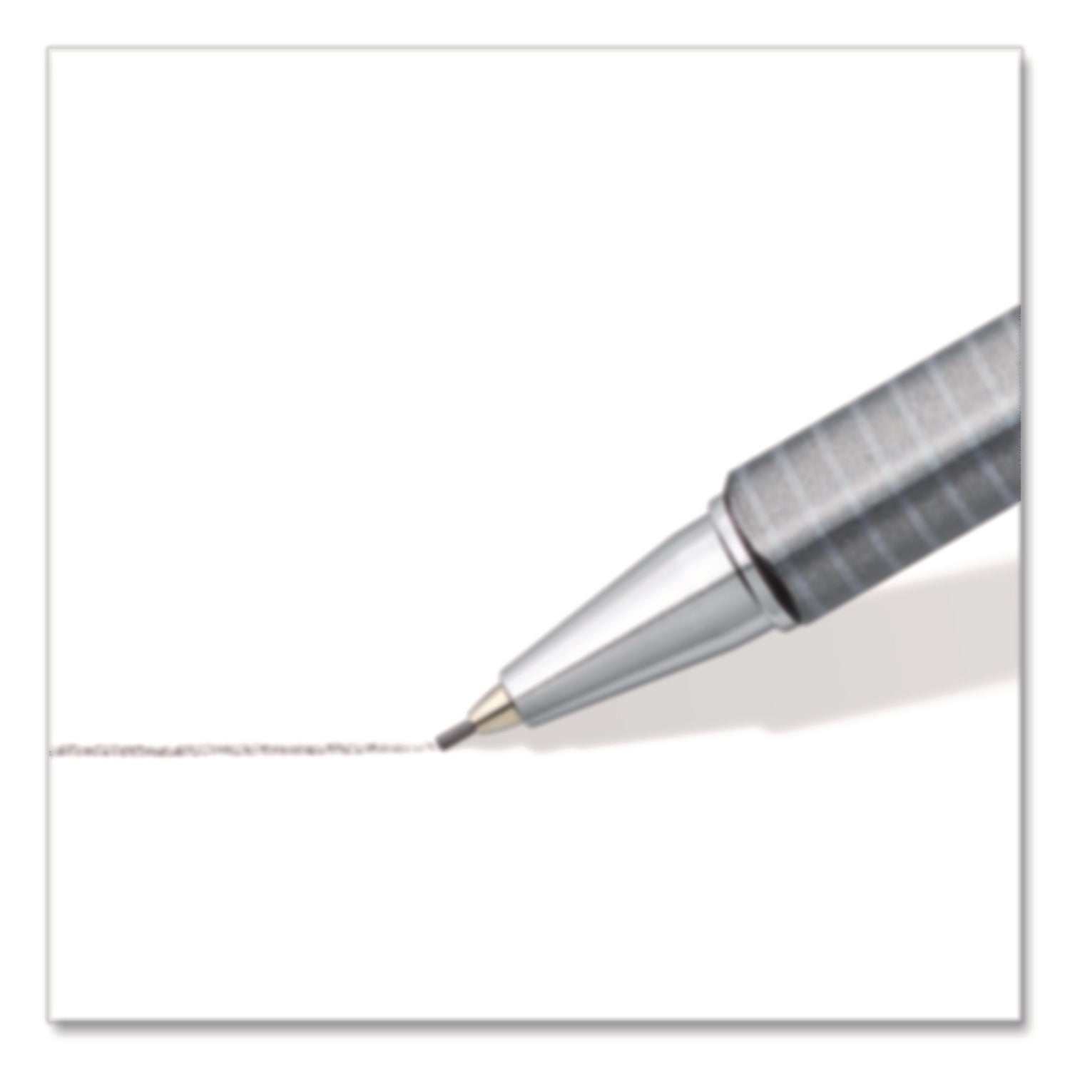 Staedtler® Mechanical Pencils, 0.7 mm, HB (#2), Black Lead, Light Blue Barrel, 10/Box