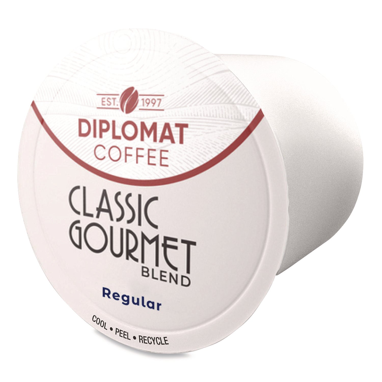 Diplomat Coffee Classic Gourmet DC-Cup, 10 g, 96/Carton