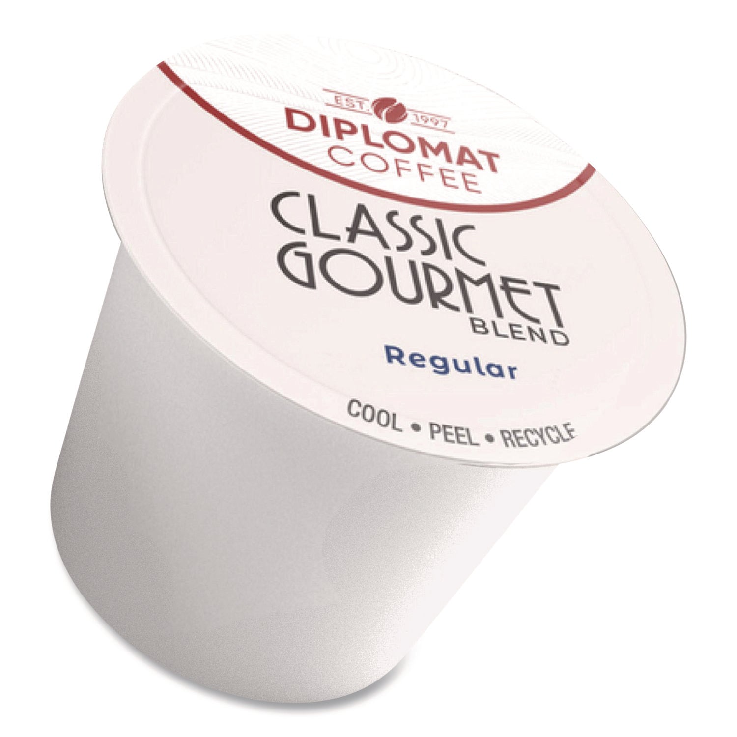 Diplomat Coffee Classic Gourmet DC-Cup, 10 g, 96/Carton