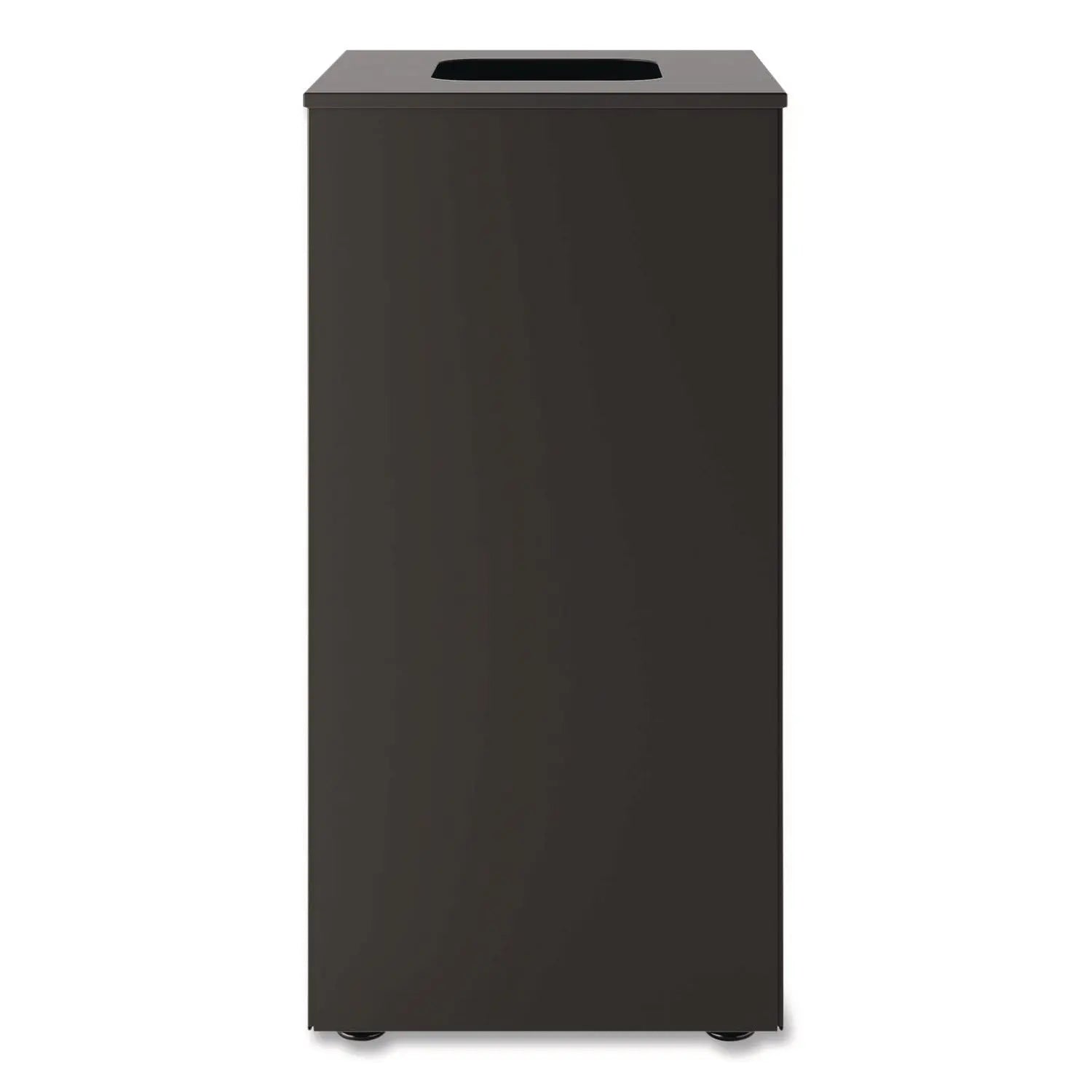 Suncast Commercial® Square Metal Decorative Can Steel 24 gal Black Suncast Commercial® Flipcost