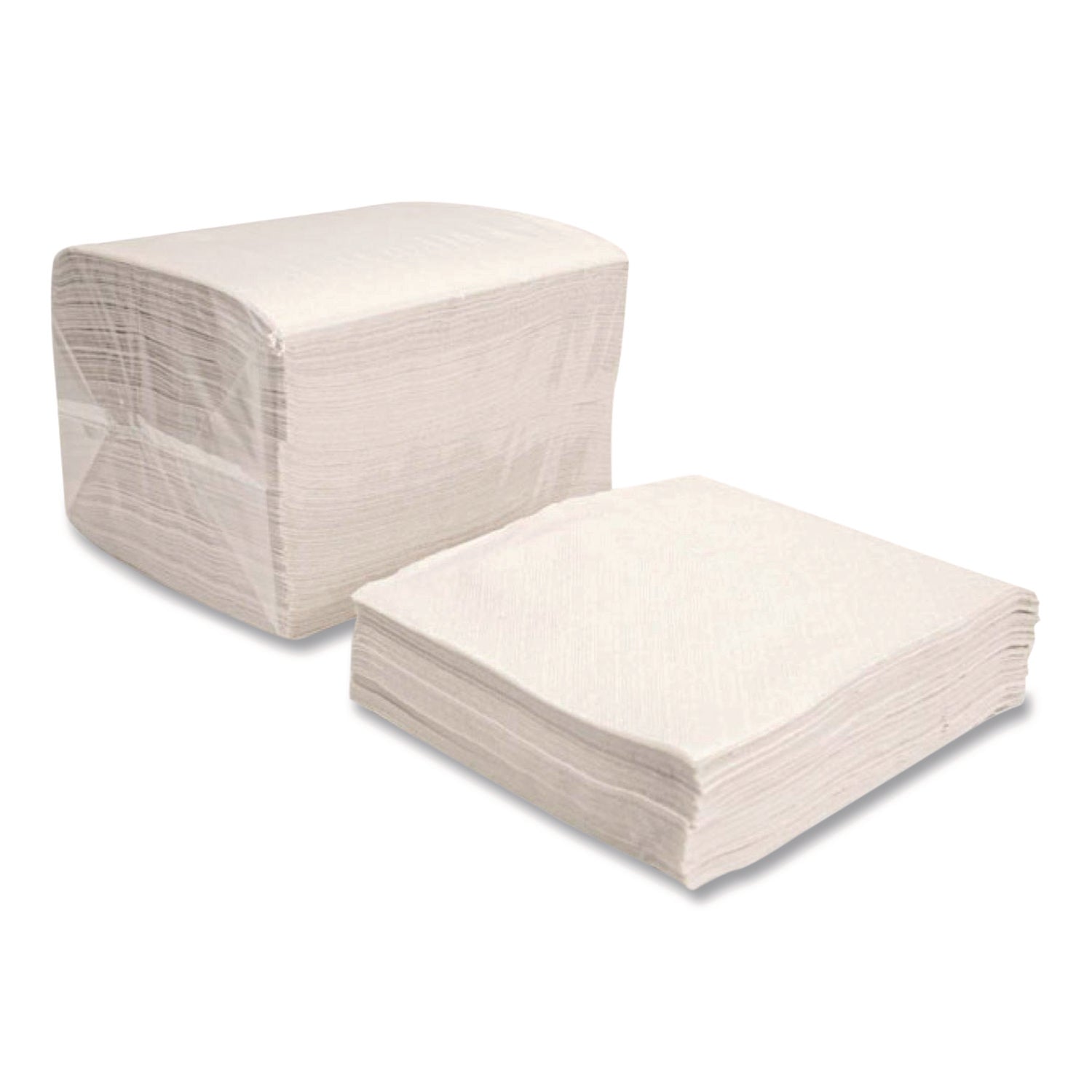 Boardwalk® Dinner Napkins, 1-Ply, 16" x 16", White, 250/Pack, 12 Packs/Carton