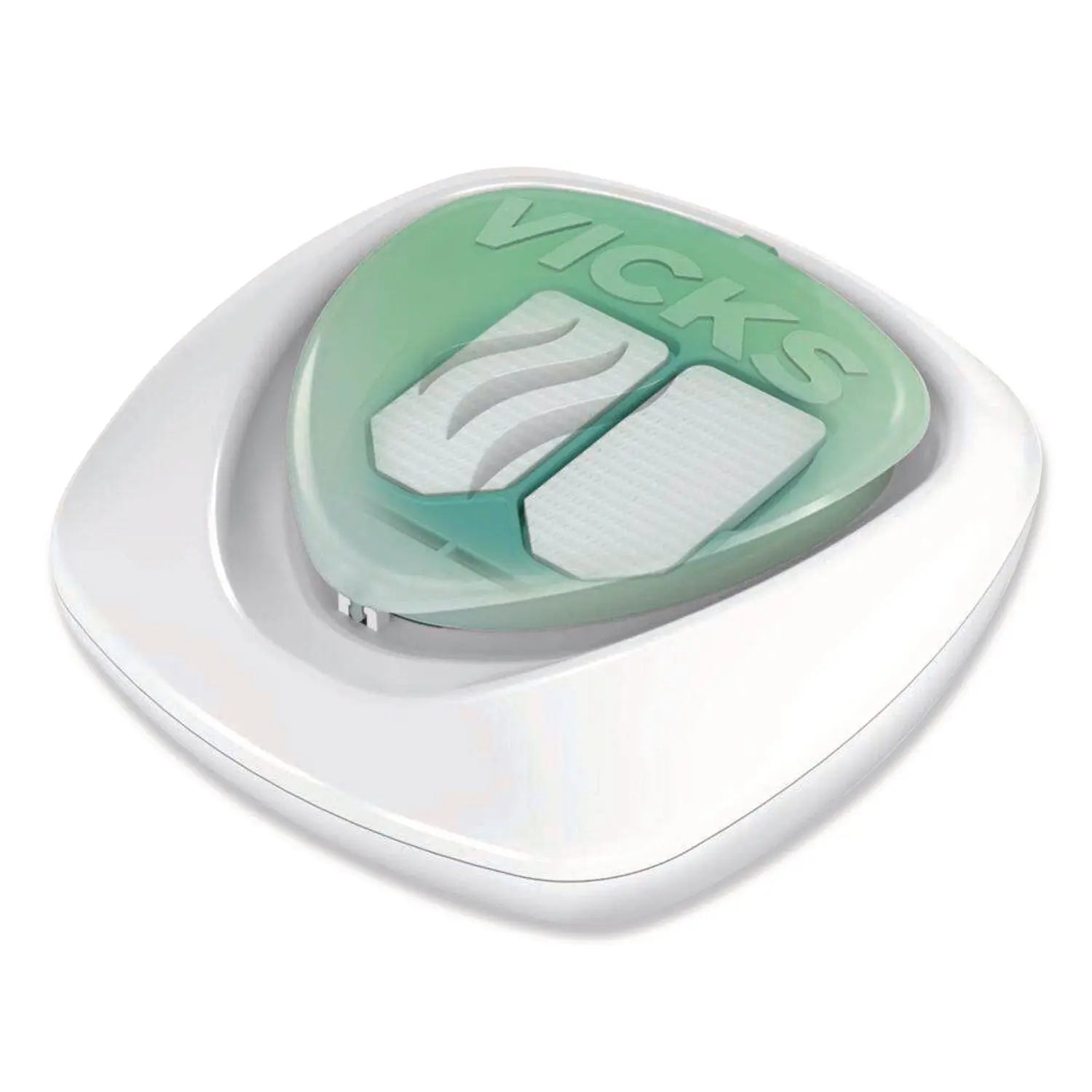 Vicks® Waterless Tabletop Vaporizer Plus1.9 x 5.3 x 7.5 White-Mint Green Vicks® Flipcost