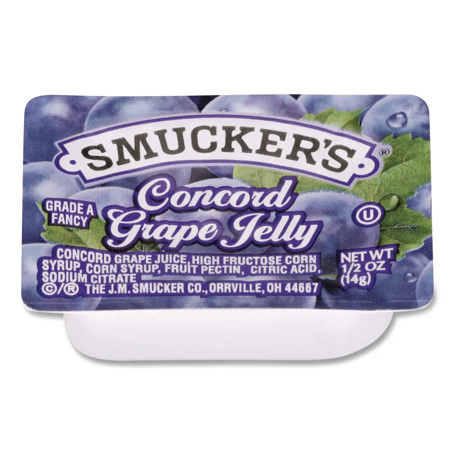 Smucker's® Jelly-Jam Plastic Portion Control Cups Grape 0.5 oz Cup 200-Carton Smucker's® Flipcost