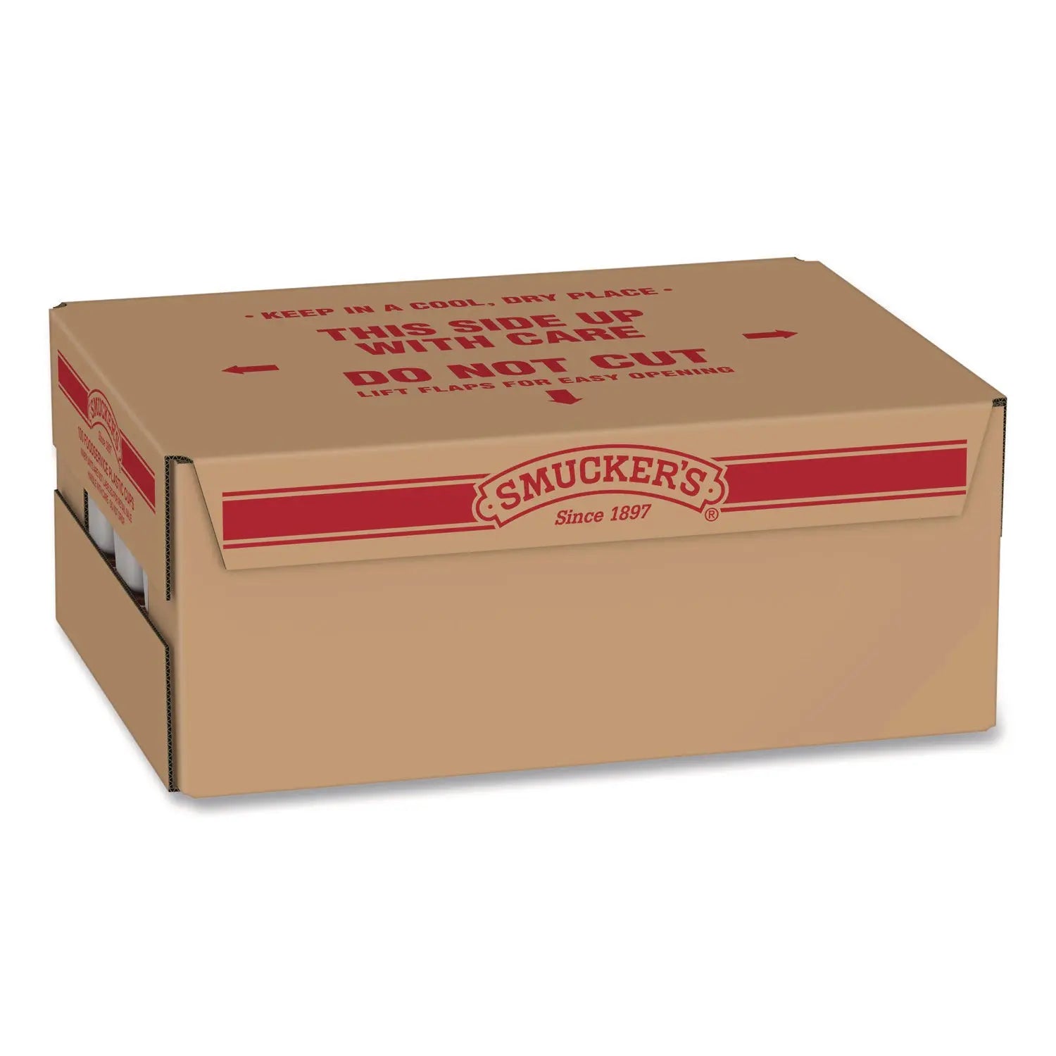 Smucker's® Breakfast Syrup Plastic Portion Control Cup 1.4 oz Cup 100-Carton Smucker's® Flipcost