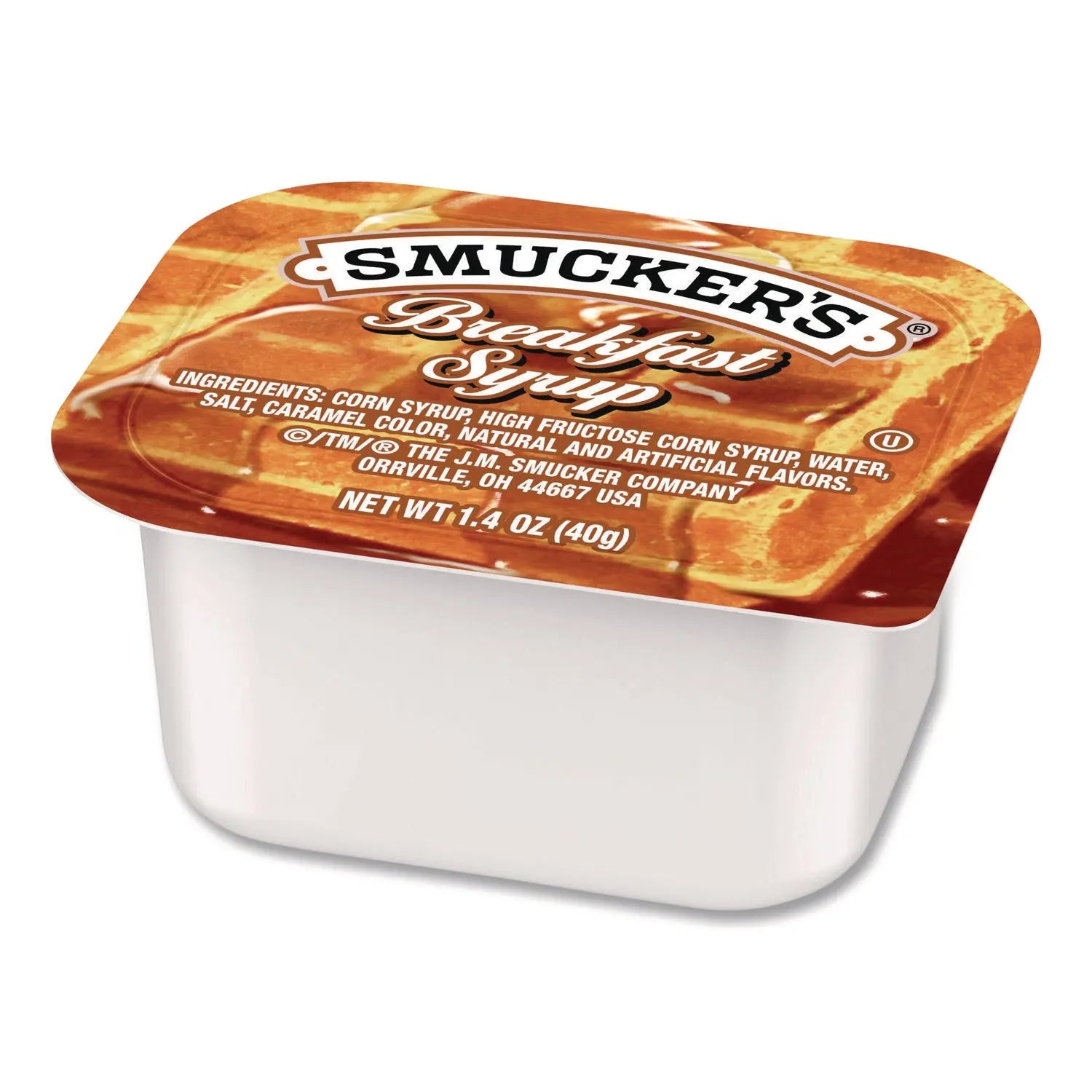 Smucker's® Breakfast Syrup Plastic Portion Control Cup 1.4 oz Cup 100-Carton Smucker's® Flipcost