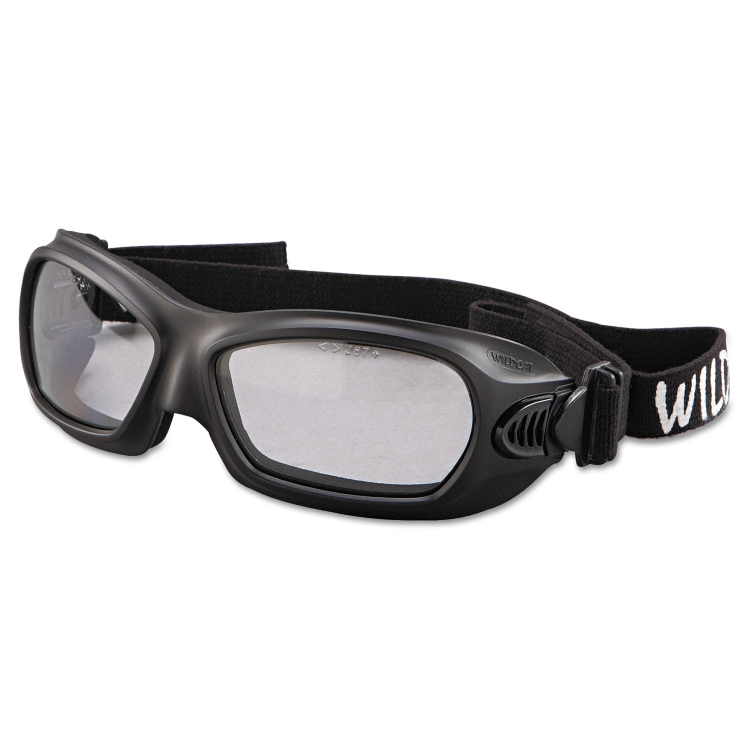 KleenGuard™ V80 WildCat Safety Goggles, Black Frame, Clear Lens