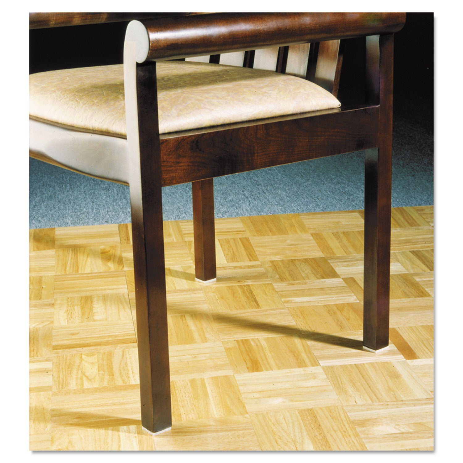 Master Caster® Scratch Guard Felt Pads, 1" Dia, Circular, Beige, 16/pack