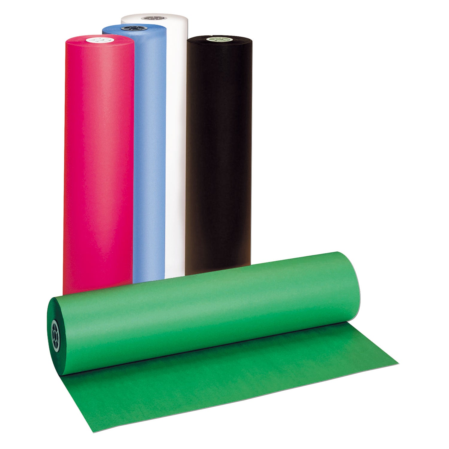 Pacon® Decorol Flame Retardant Art Rolls, 40 lb Cover Weight, 36" x 1000 ft, Black