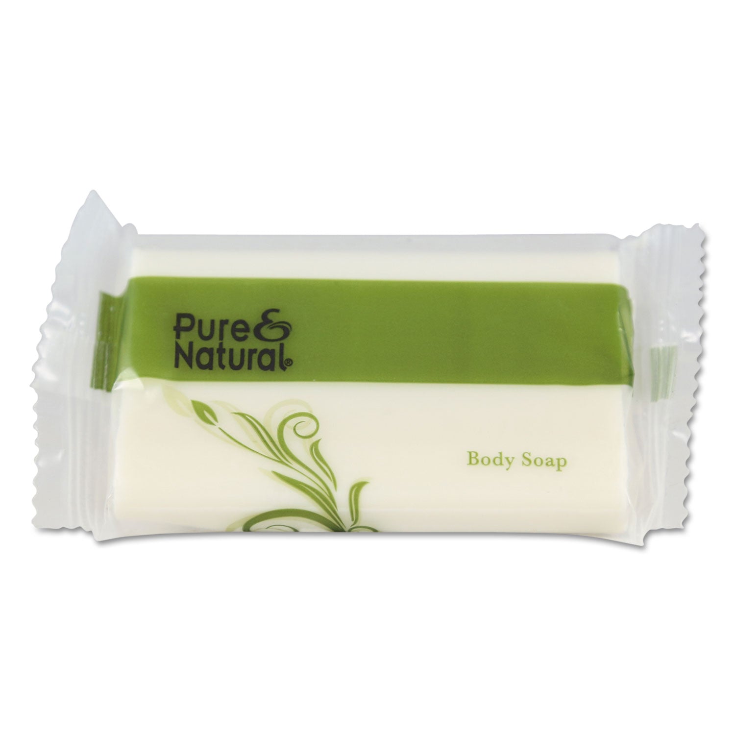 Body and Facial Soap, Fresh Scent, # 1 1/2 Flow Wrap Bar, 500/Carton