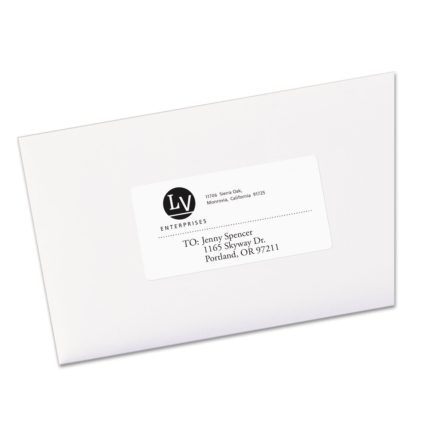 Avery® Ecofriendly Mailing Labels, Inkjet/laser Printers, 2 X 4, White, 10/sheet, 100 Sheets/pack