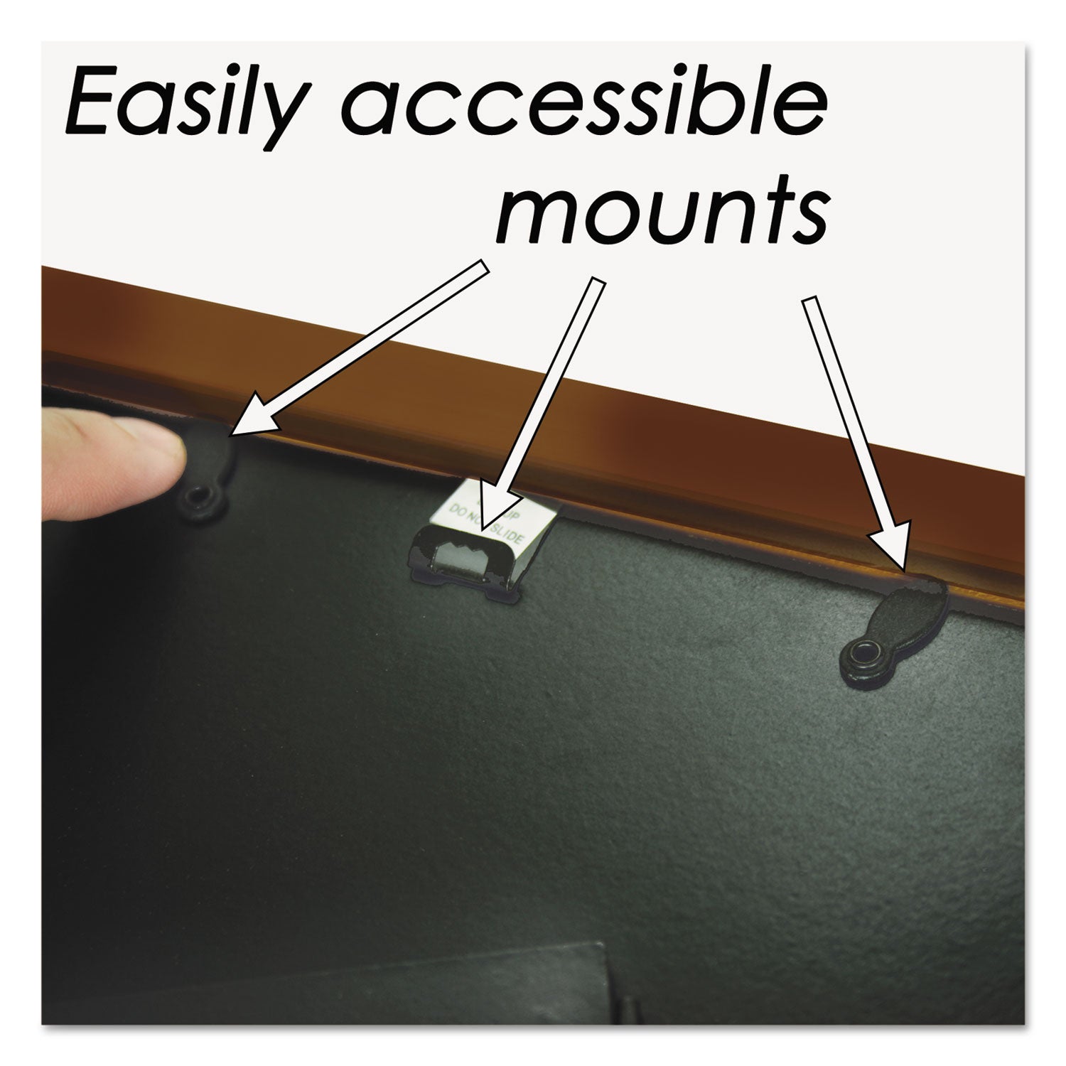 NuDell™ Solid Oak Hardwood Frame, 8.5 x 11, Walnut Finish