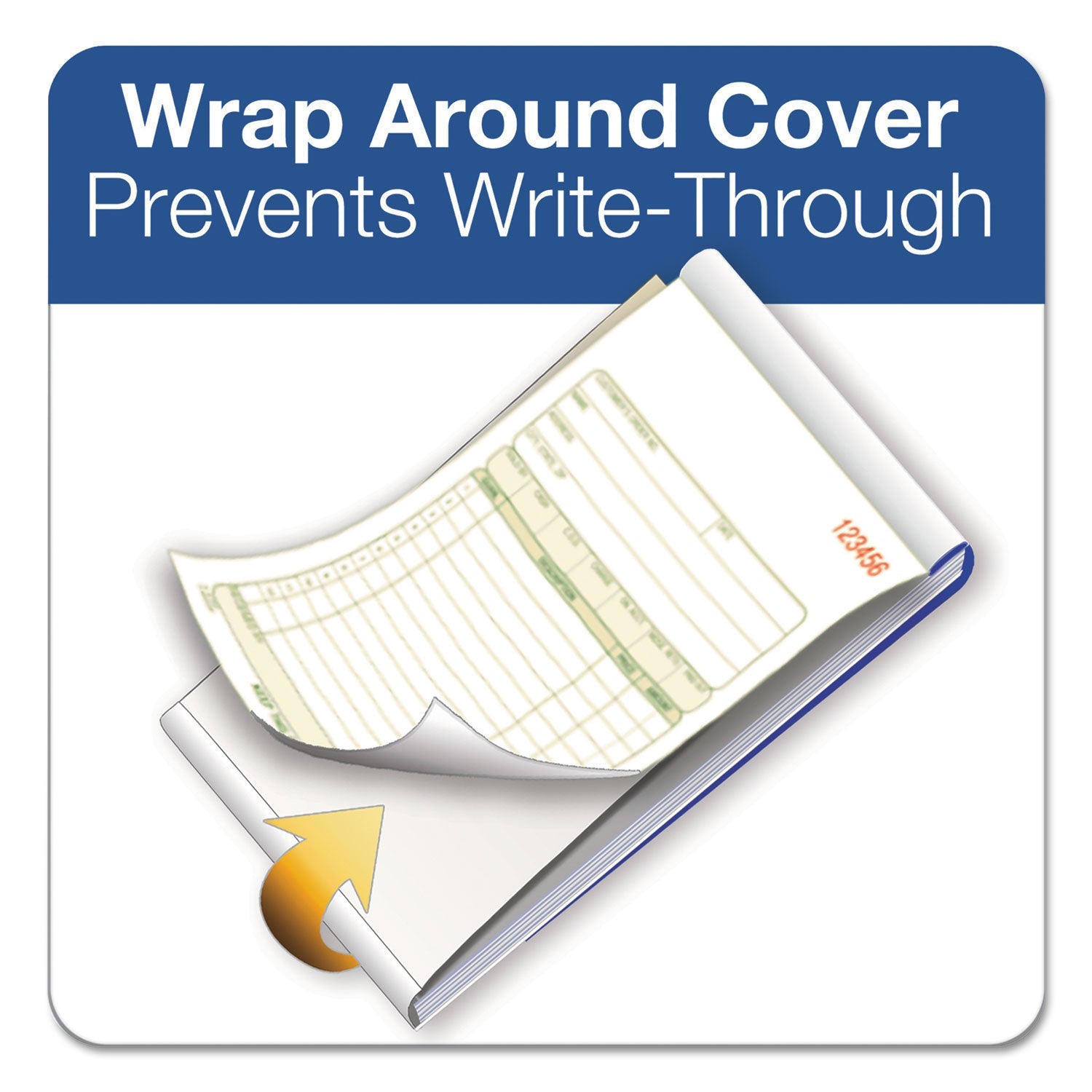 Adams® Multipart Sales Order Pad, 12 Lines, Two-Part Carbonless, 3.34 x 6.69, 50 Forms Total