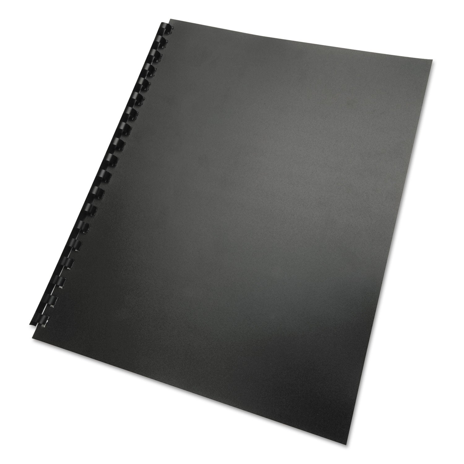 GBC® 100% Recycled Poly Binding Cover, Black, 11 x 8.5, Unpunched, 25/Pack