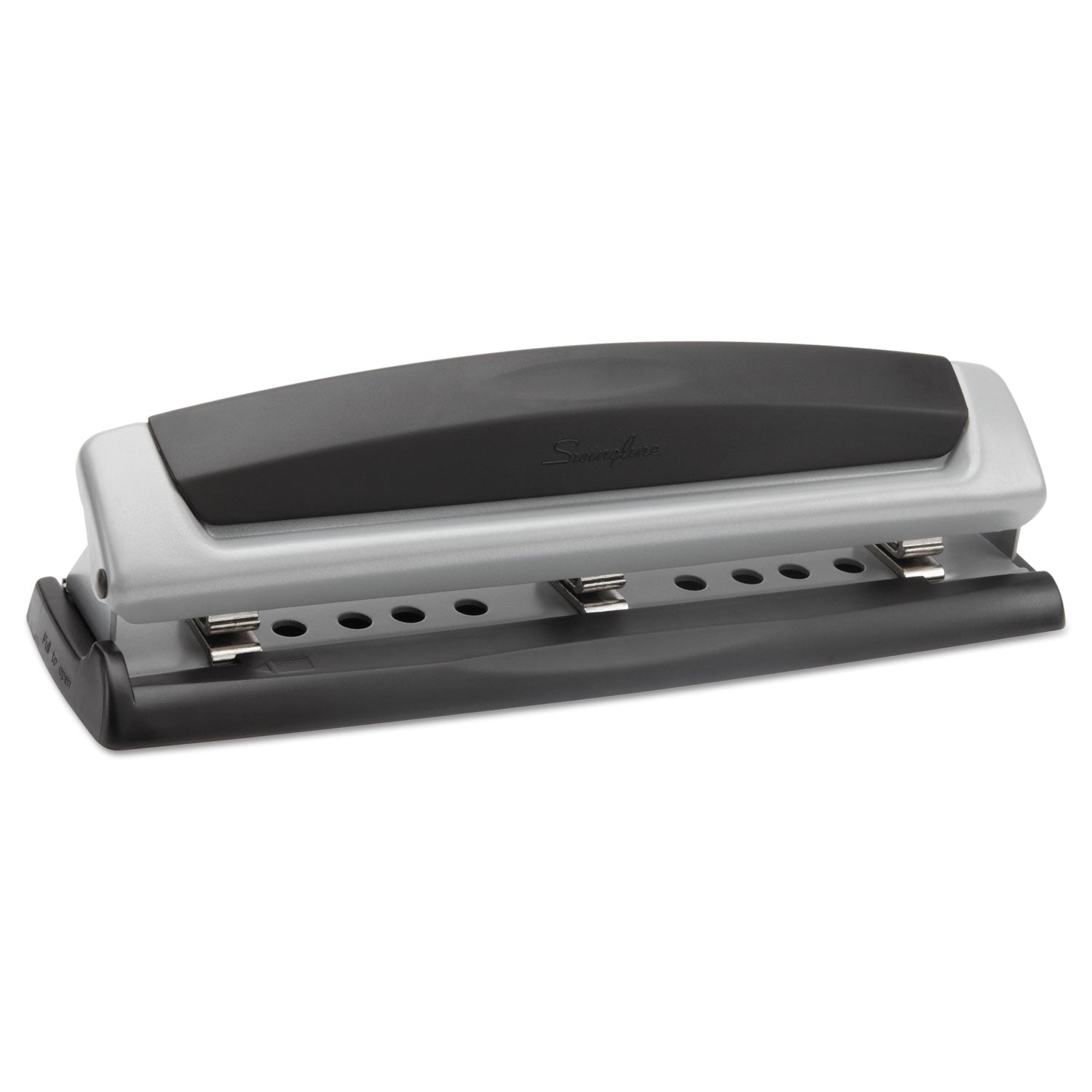 Swingline® 10-Sheet Precision Pro Desktop Two- To Three-Hole Punch, 9/32" Holes